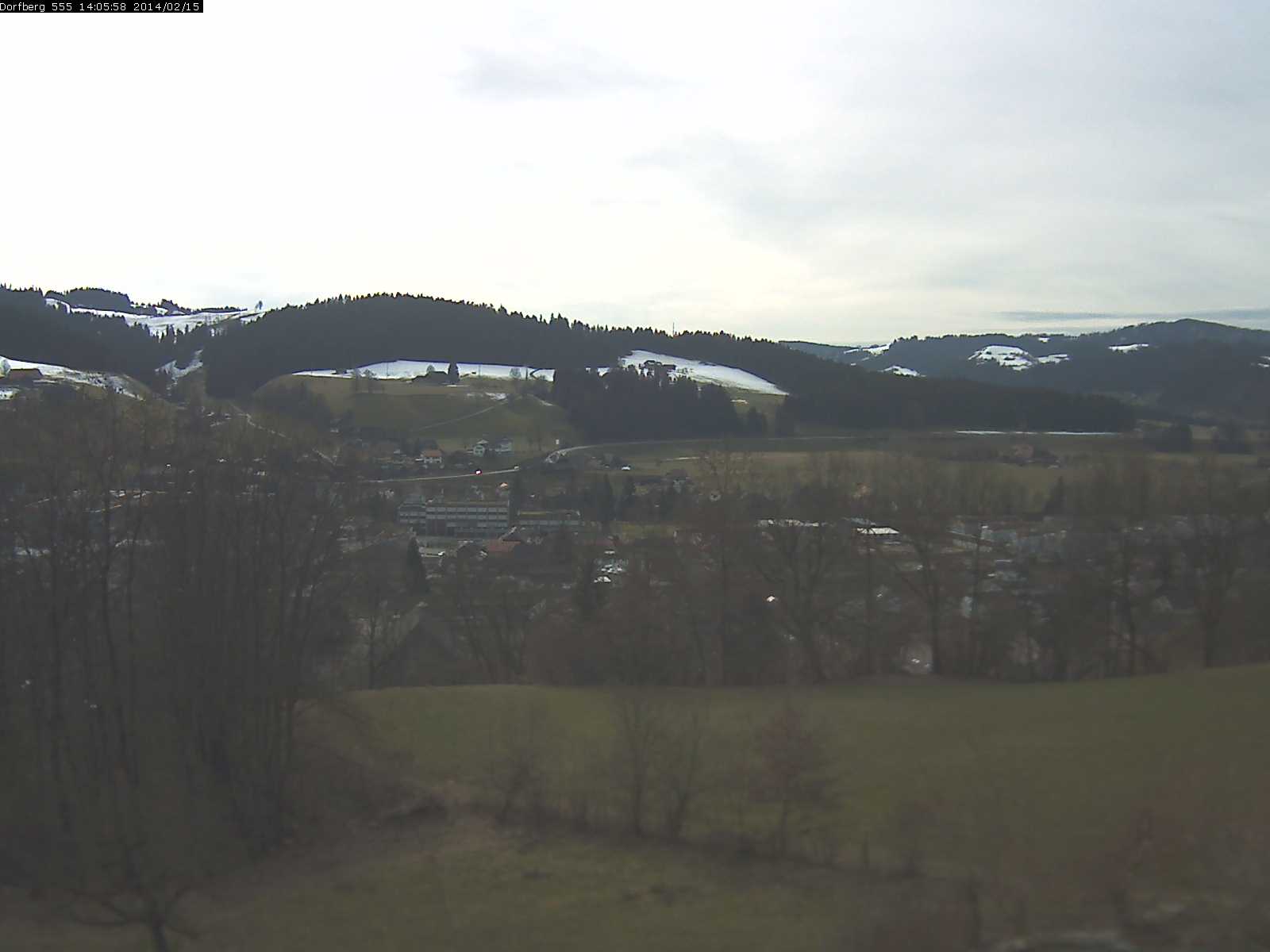 Webcam-Bild: Aussicht vom Dorfberg in Langnau 20140215-140600