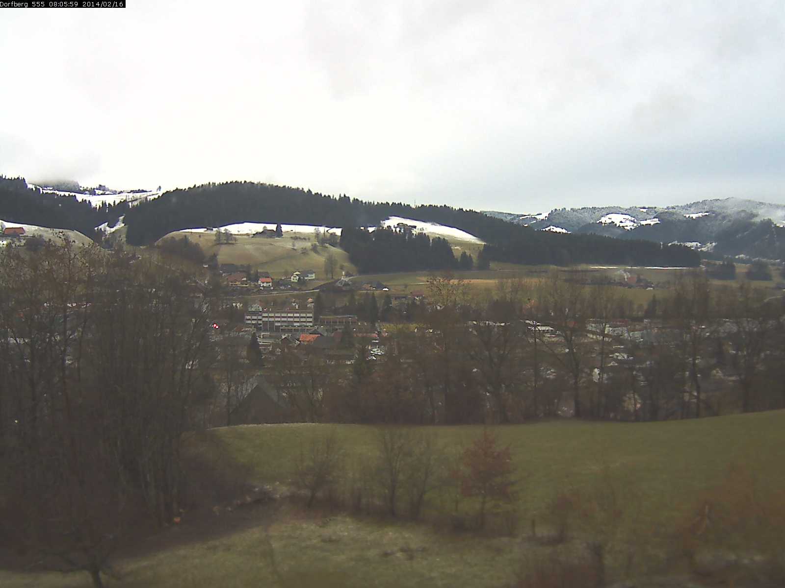Webcam-Bild: Aussicht vom Dorfberg in Langnau 20140216-080600