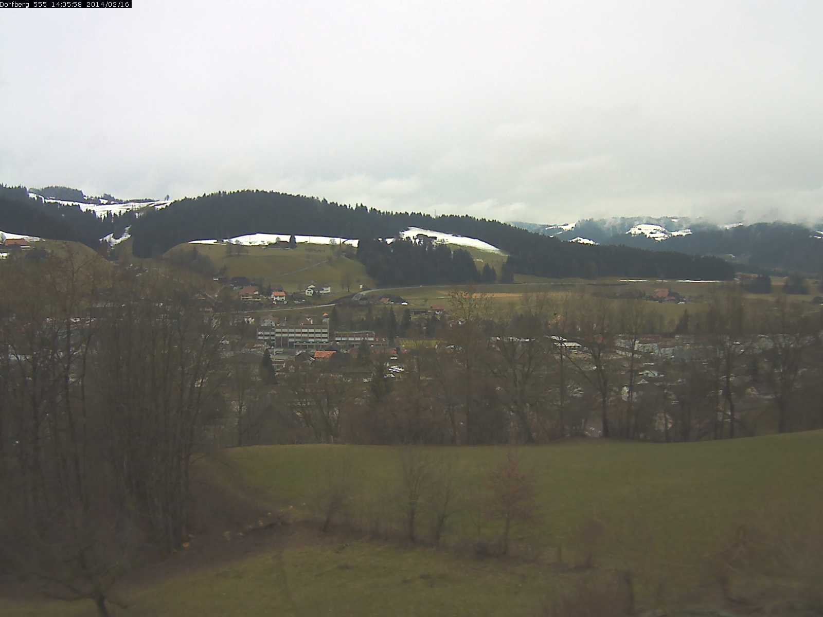 Webcam-Bild: Aussicht vom Dorfberg in Langnau 20140216-140600