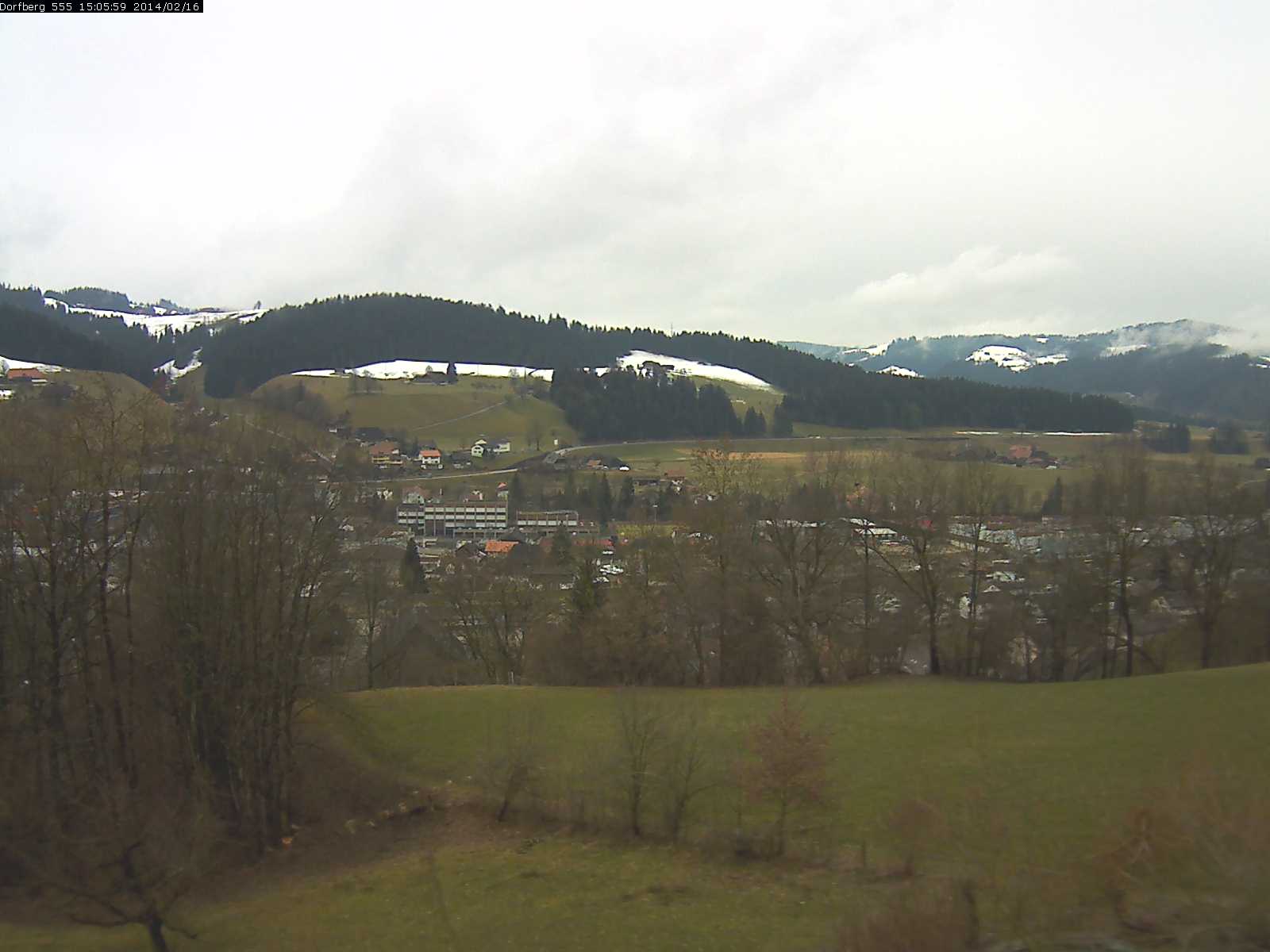 Webcam-Bild: Aussicht vom Dorfberg in Langnau 20140216-150600