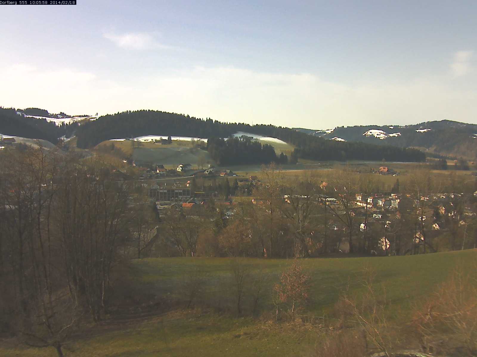 Webcam-Bild: Aussicht vom Dorfberg in Langnau 20140218-100600