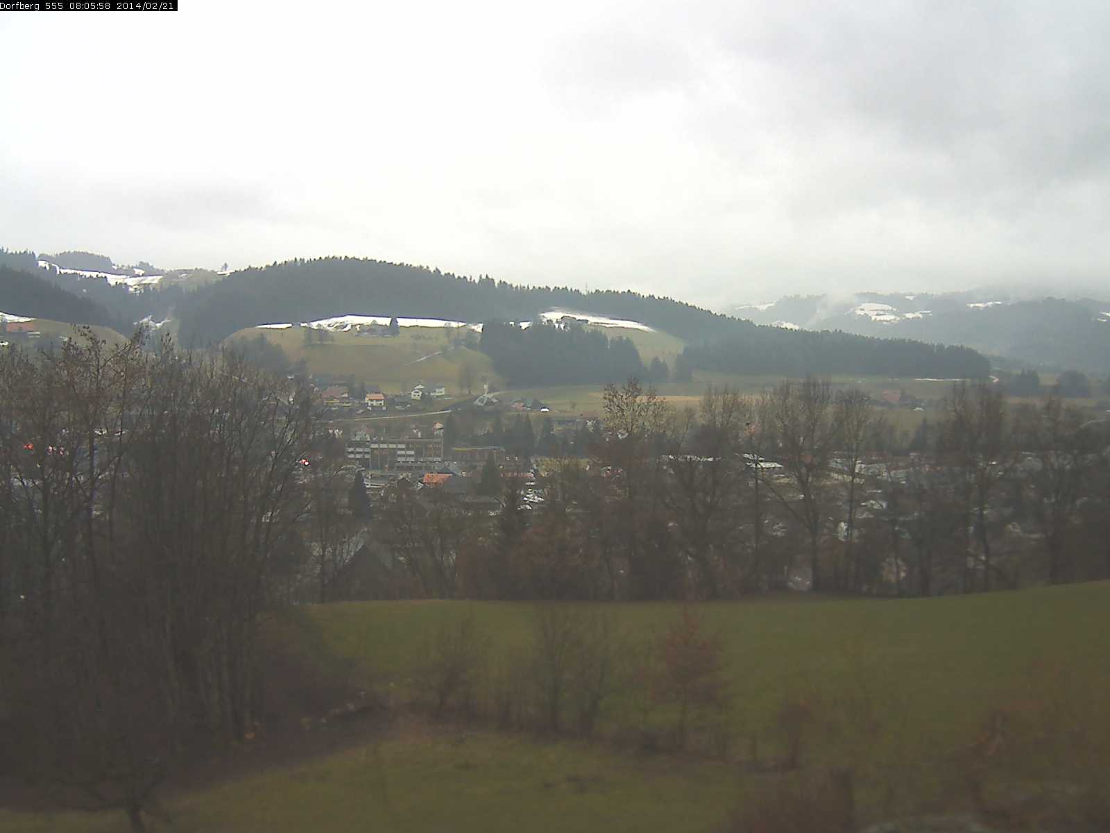 Webcam-Bild: Aussicht vom Dorfberg in Langnau 20140221-080600
