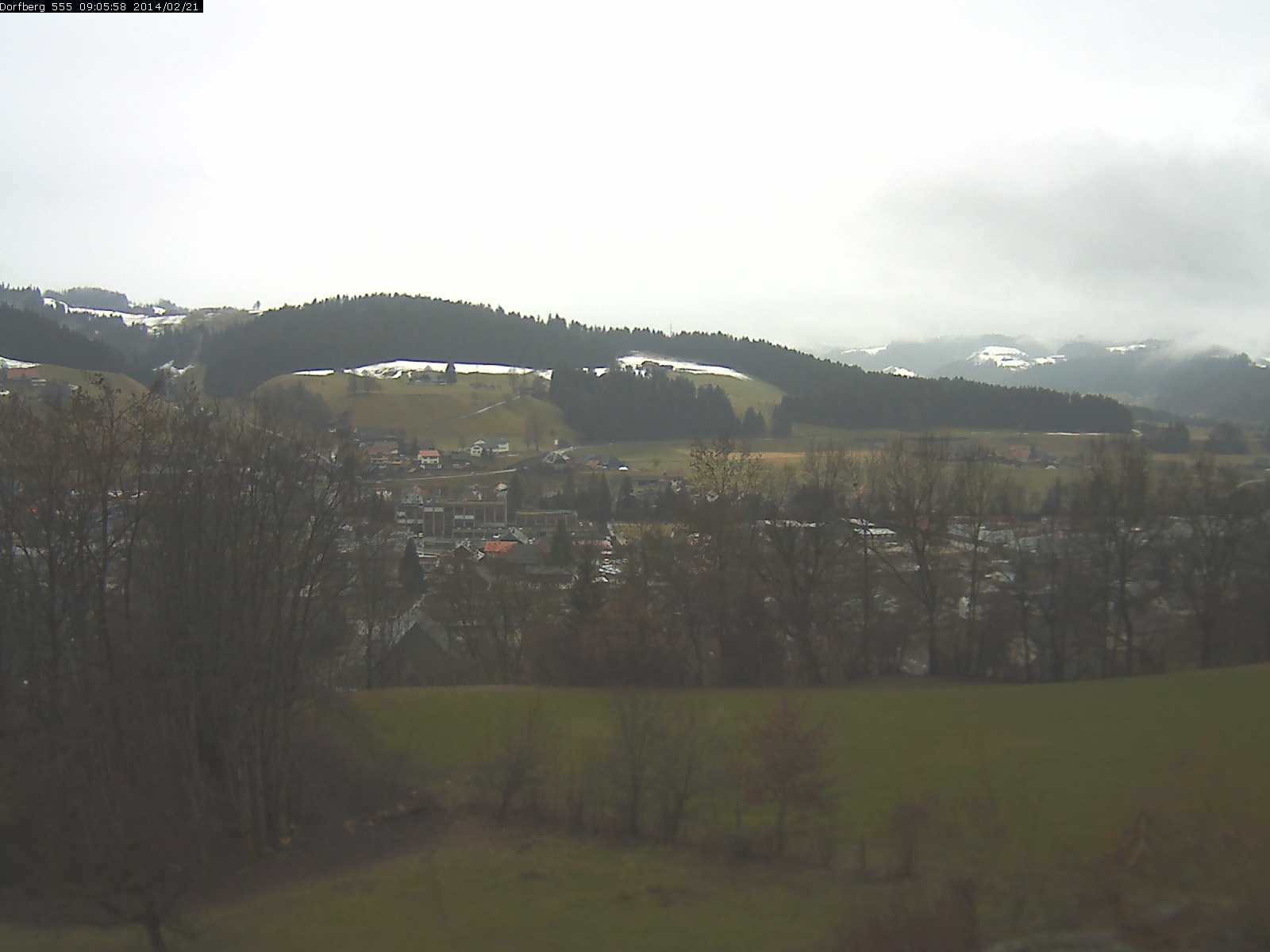 Webcam-Bild: Aussicht vom Dorfberg in Langnau 20140221-090600