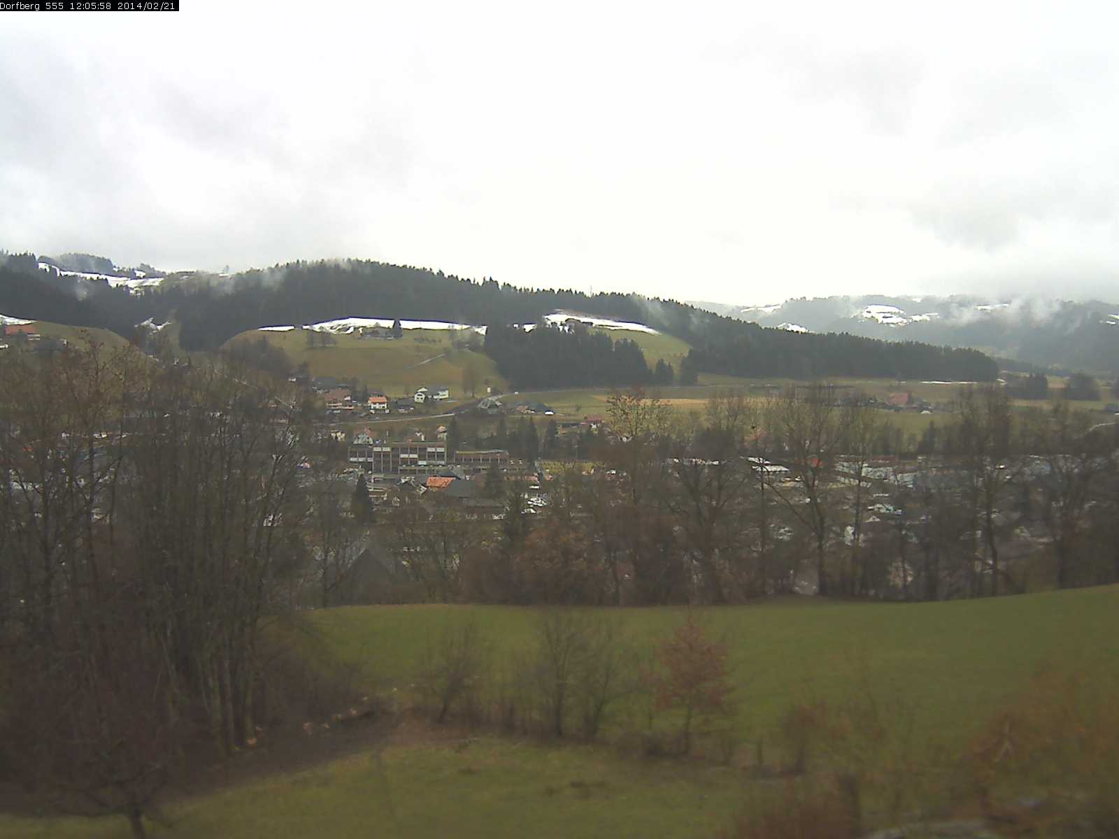 Webcam-Bild: Aussicht vom Dorfberg in Langnau 20140221-120600