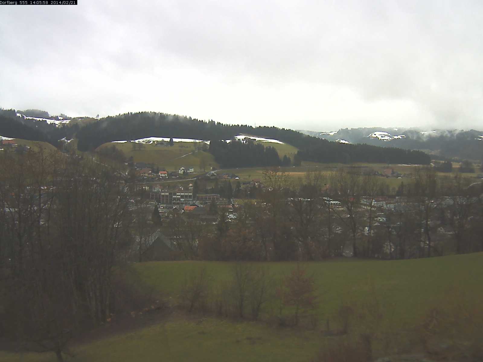 Webcam-Bild: Aussicht vom Dorfberg in Langnau 20140221-140600