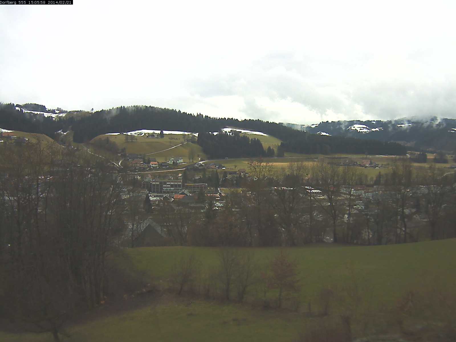 Webcam-Bild: Aussicht vom Dorfberg in Langnau 20140221-150600