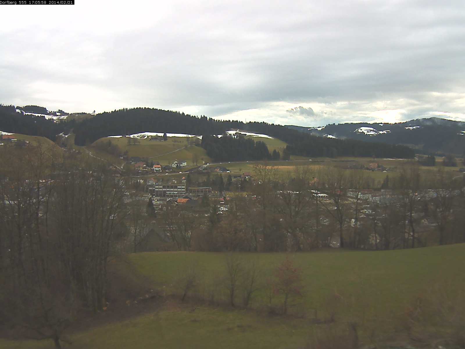 Webcam-Bild: Aussicht vom Dorfberg in Langnau 20140221-170600