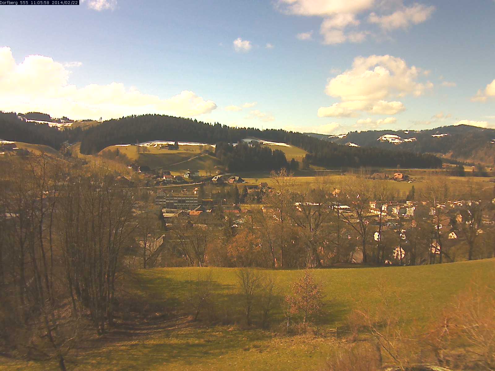 Webcam-Bild: Aussicht vom Dorfberg in Langnau 20140222-110600