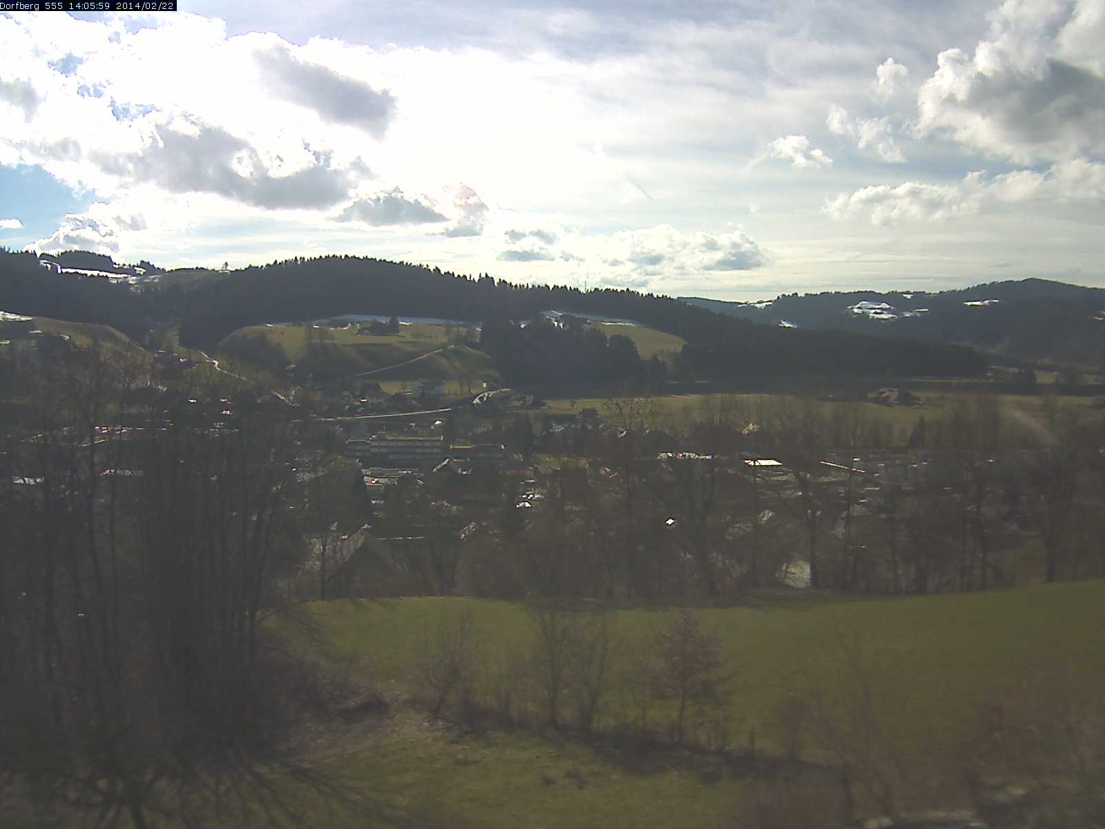 Webcam-Bild: Aussicht vom Dorfberg in Langnau 20140222-140600