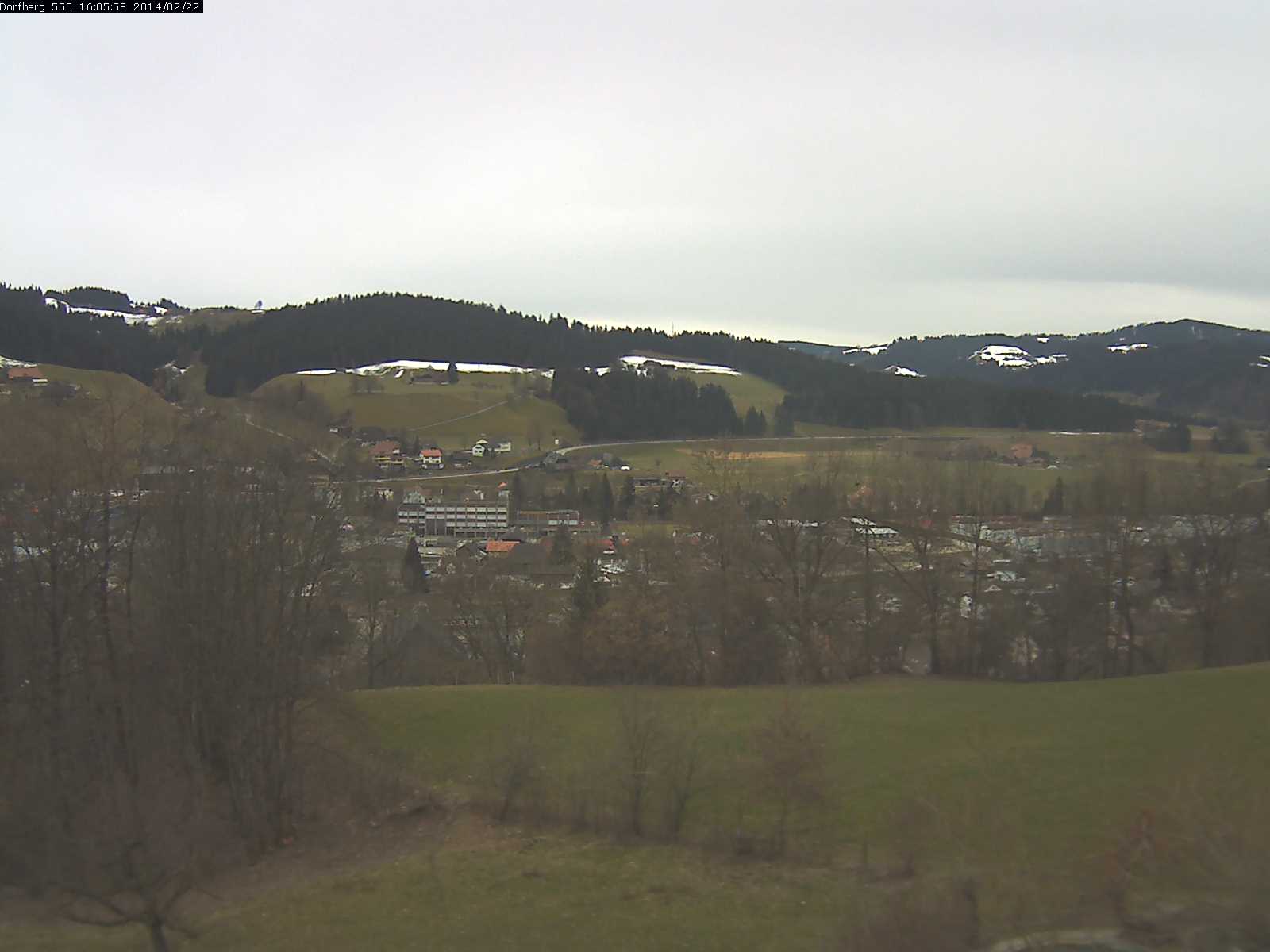 Webcam-Bild: Aussicht vom Dorfberg in Langnau 20140222-160600