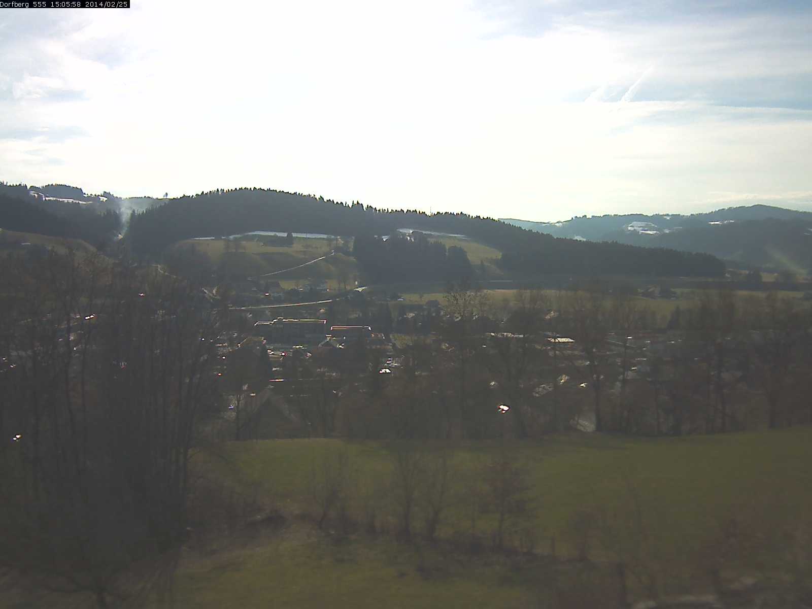Webcam-Bild: Aussicht vom Dorfberg in Langnau 20140225-150600