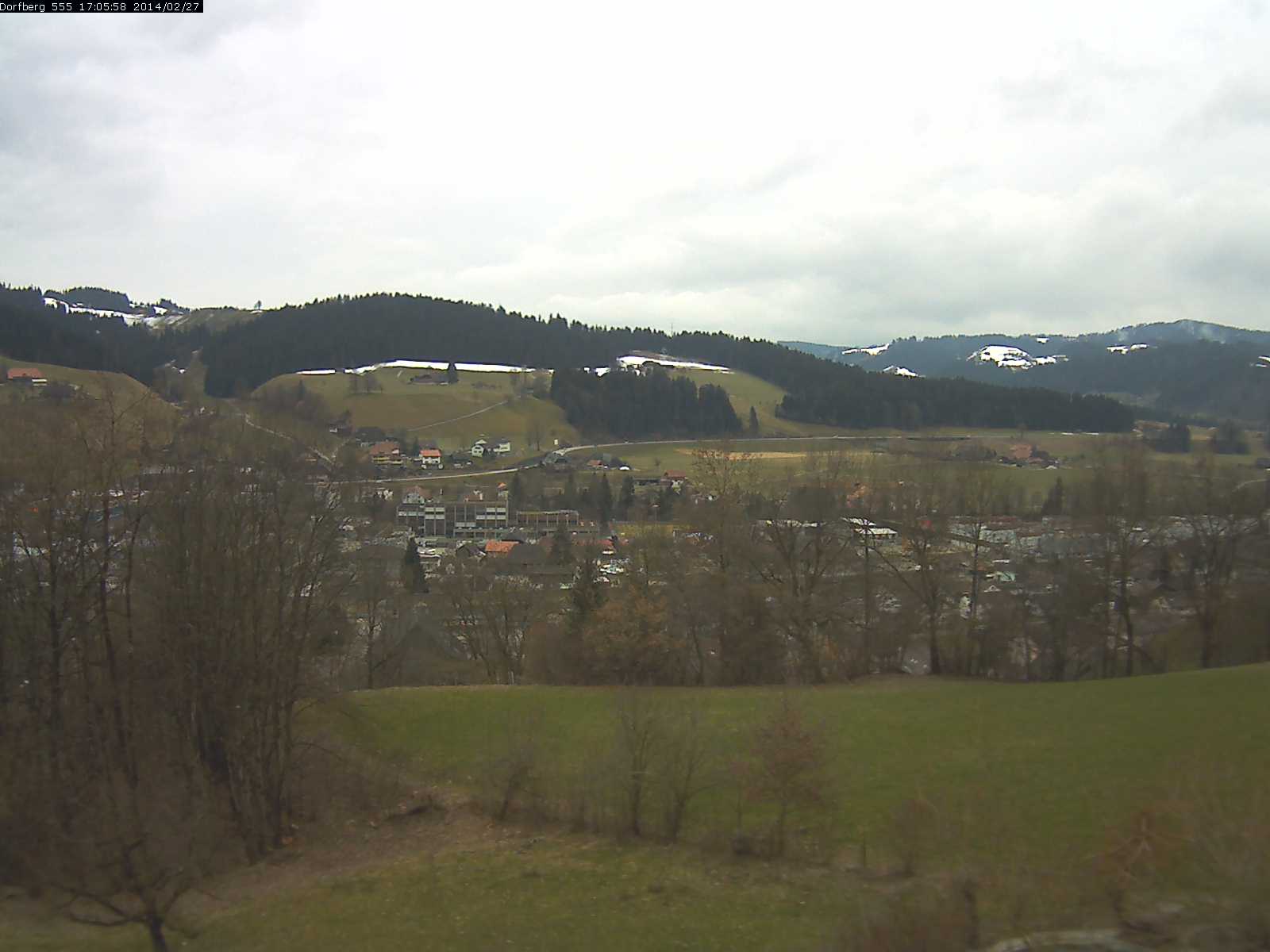 Webcam-Bild: Aussicht vom Dorfberg in Langnau 20140227-170600