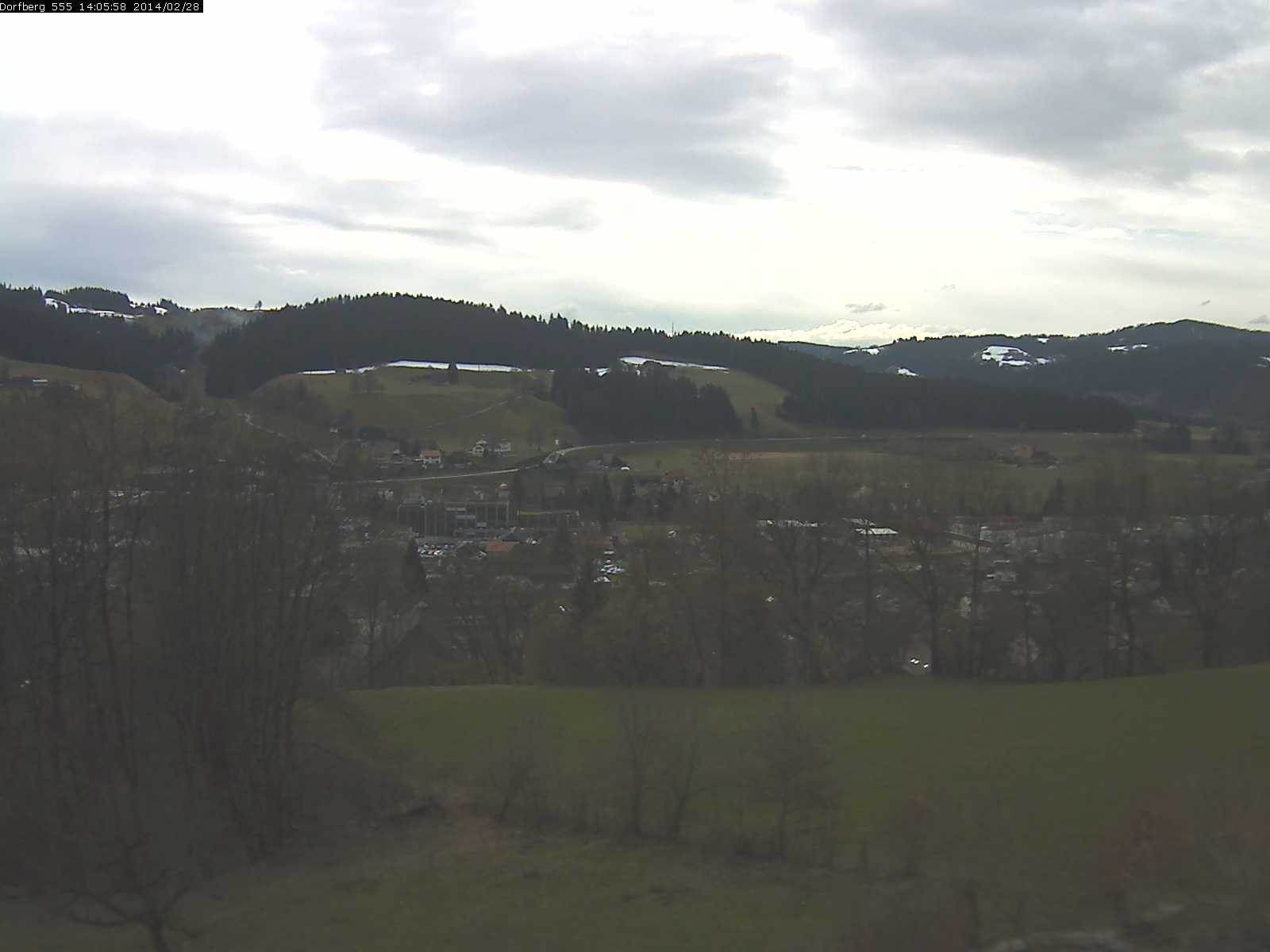 Webcam-Bild: Aussicht vom Dorfberg in Langnau 20140228-140600