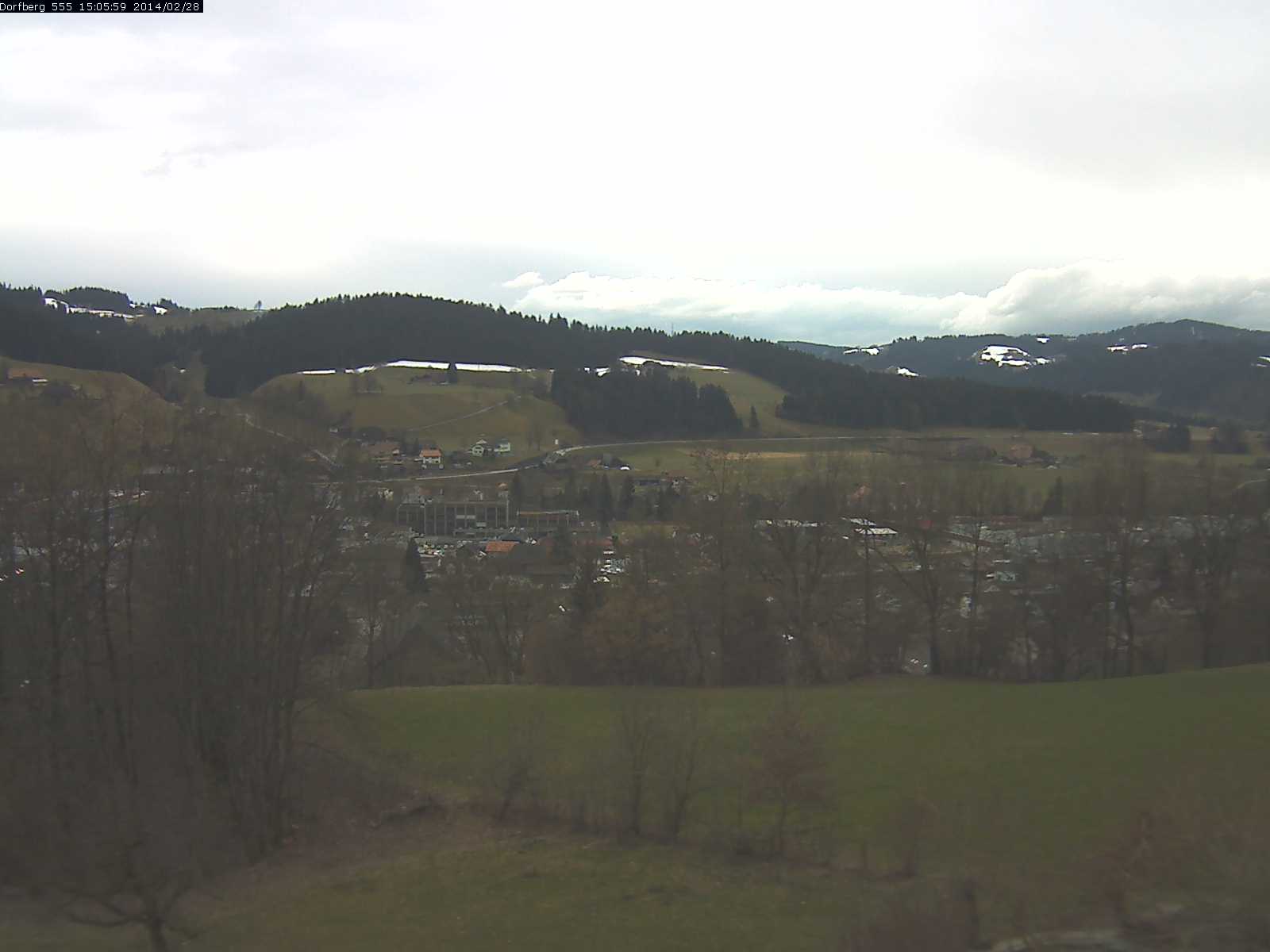 Webcam-Bild: Aussicht vom Dorfberg in Langnau 20140228-150600