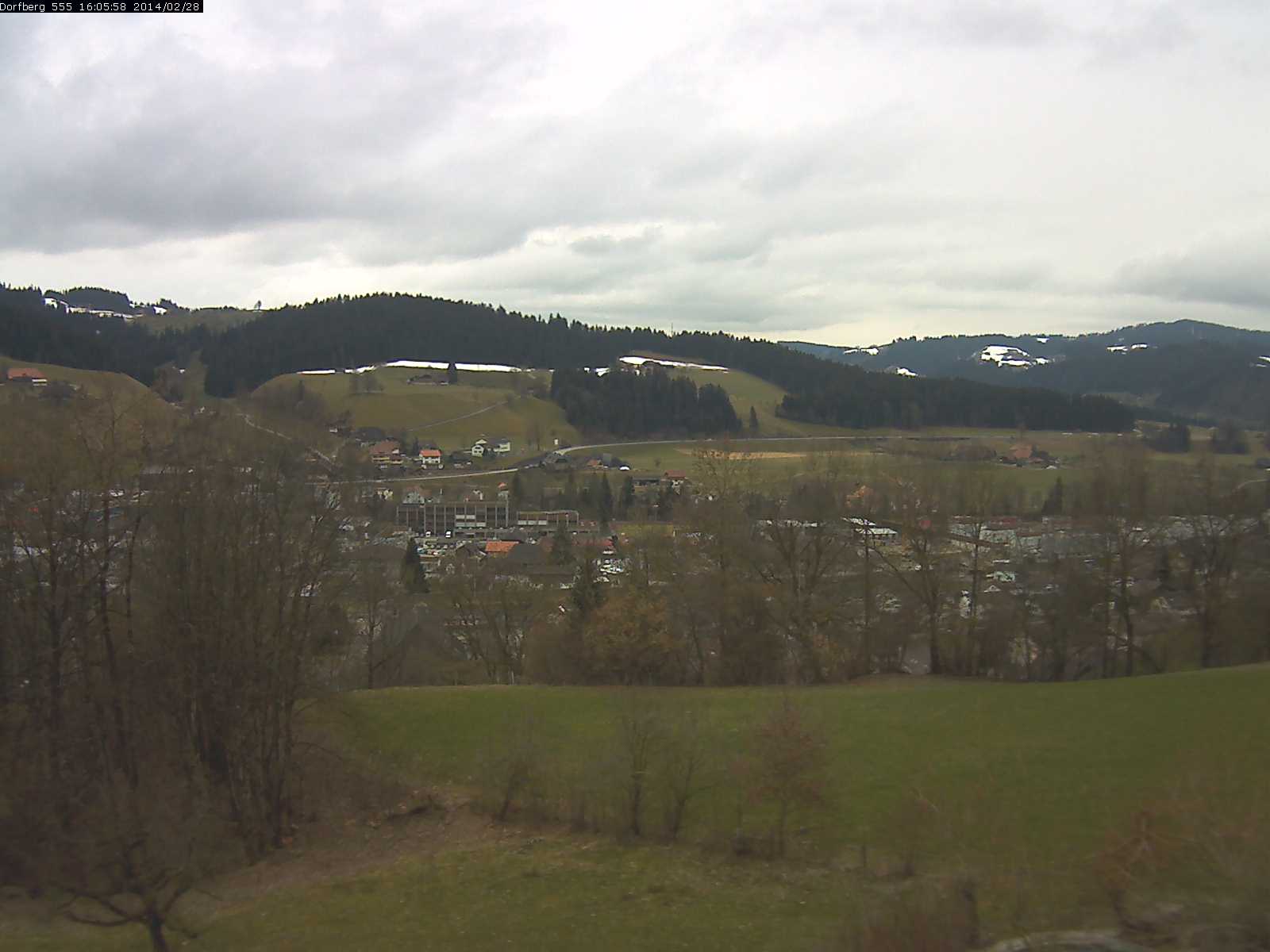 Webcam-Bild: Aussicht vom Dorfberg in Langnau 20140228-160600