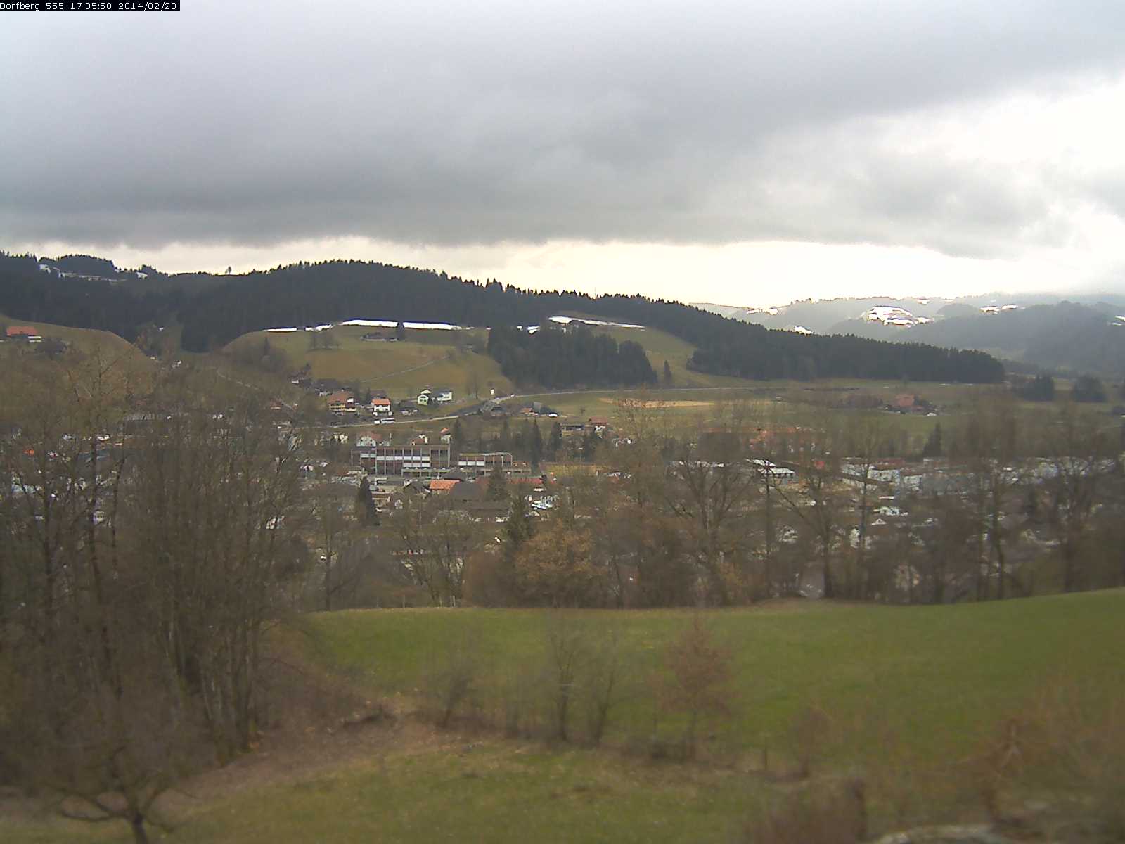 Webcam-Bild: Aussicht vom Dorfberg in Langnau 20140228-170600
