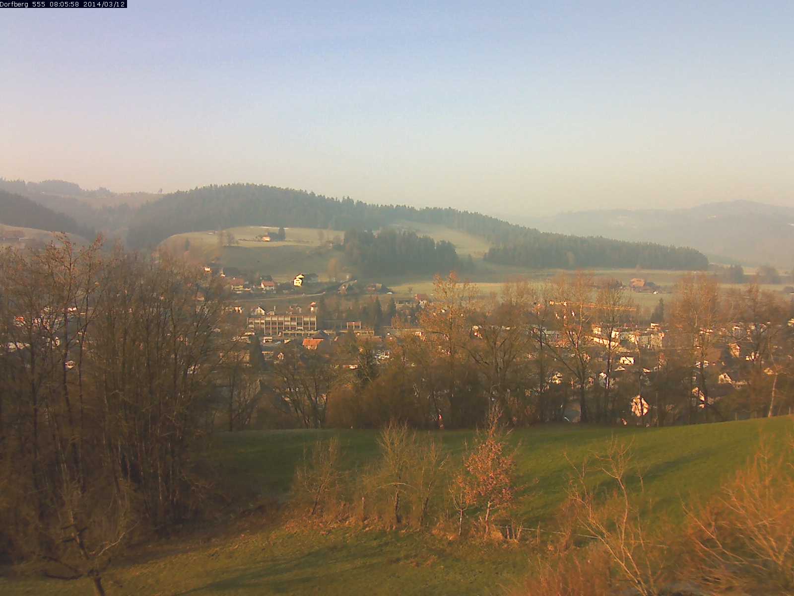 Webcam-Bild: Aussicht vom Dorfberg in Langnau 20140312-080600