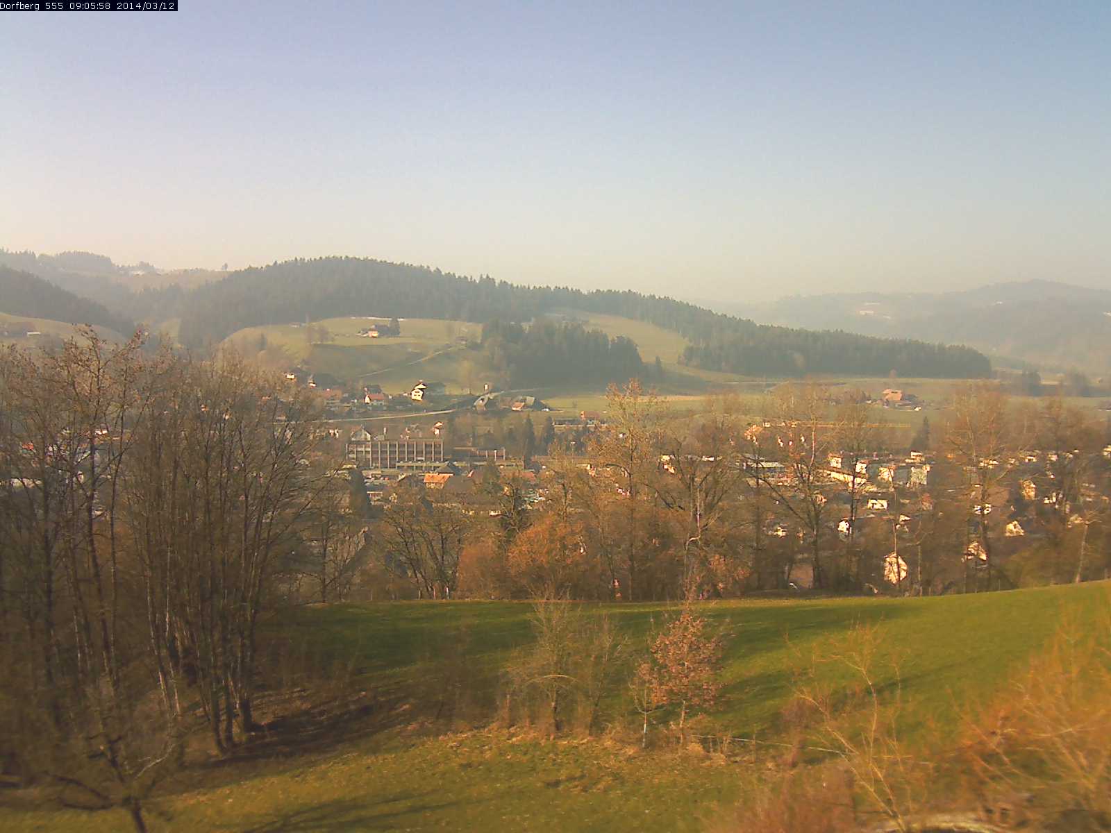 Webcam-Bild: Aussicht vom Dorfberg in Langnau 20140312-090600
