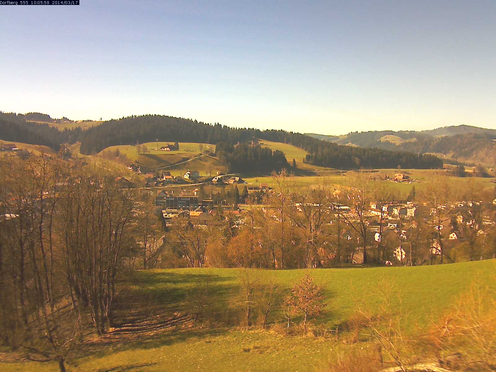 Webcam-Bild: Aussicht vom Dorfberg in Langnau 20140317-100600