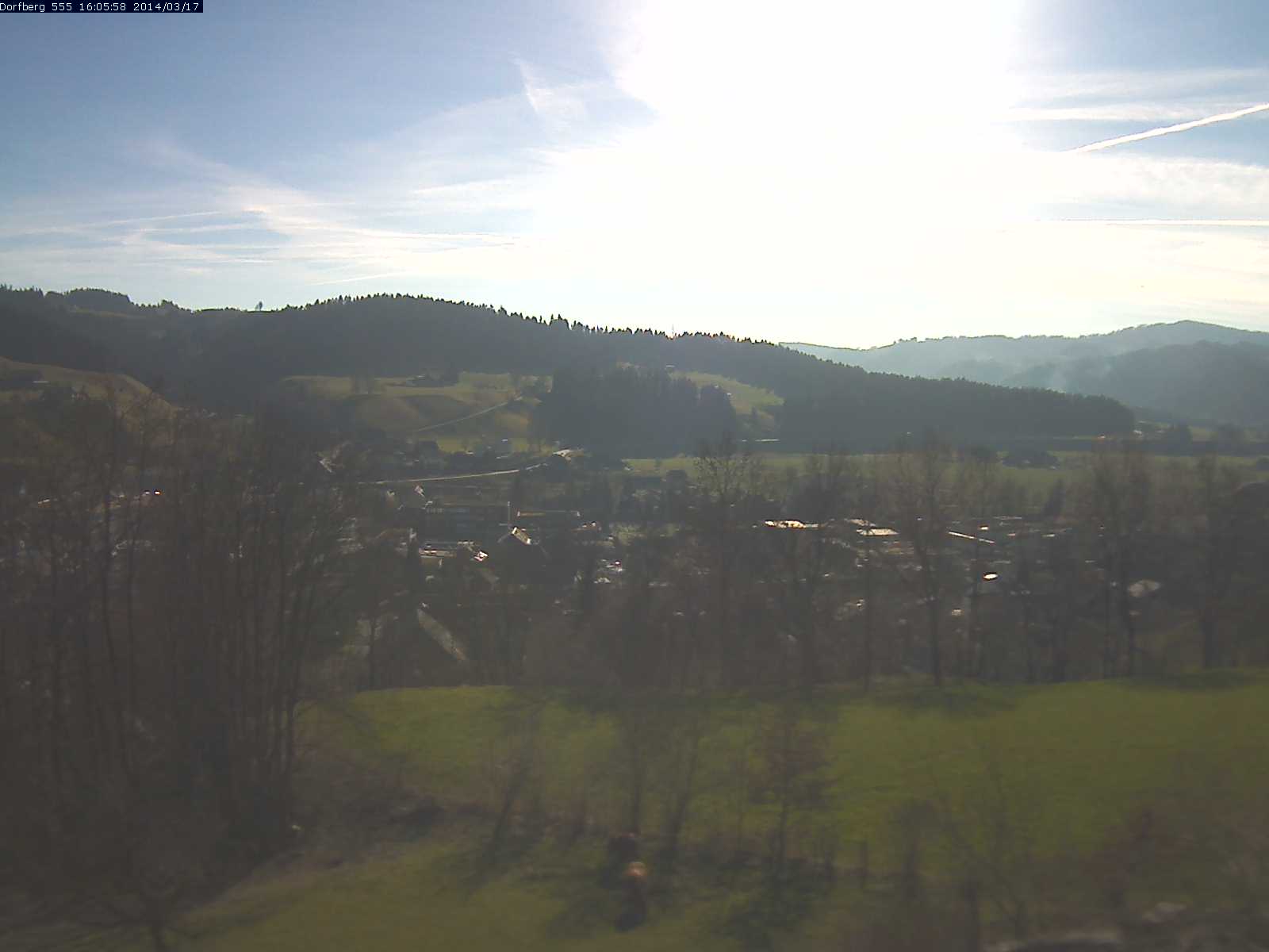 Webcam-Bild: Aussicht vom Dorfberg in Langnau 20140317-160600