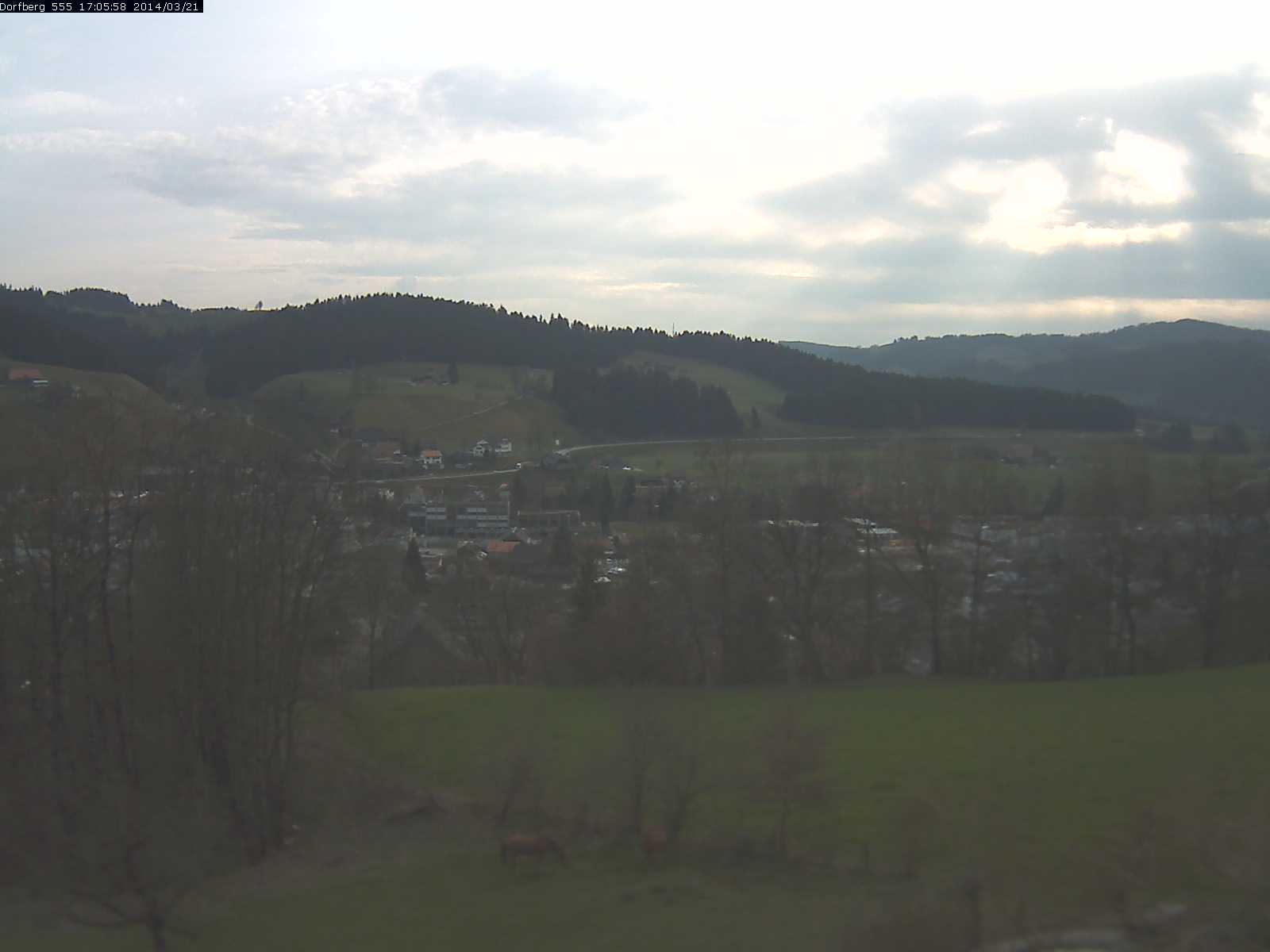 Webcam-Bild: Aussicht vom Dorfberg in Langnau 20140321-170600