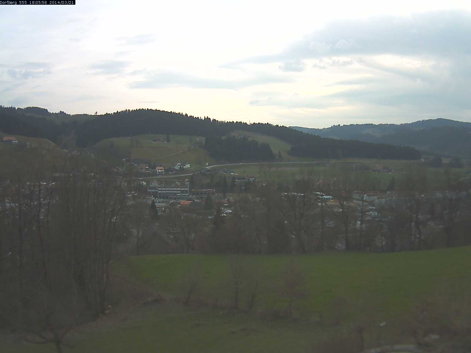 Webcam-Bild: Aussicht vom Dorfberg in Langnau 20140321-180600