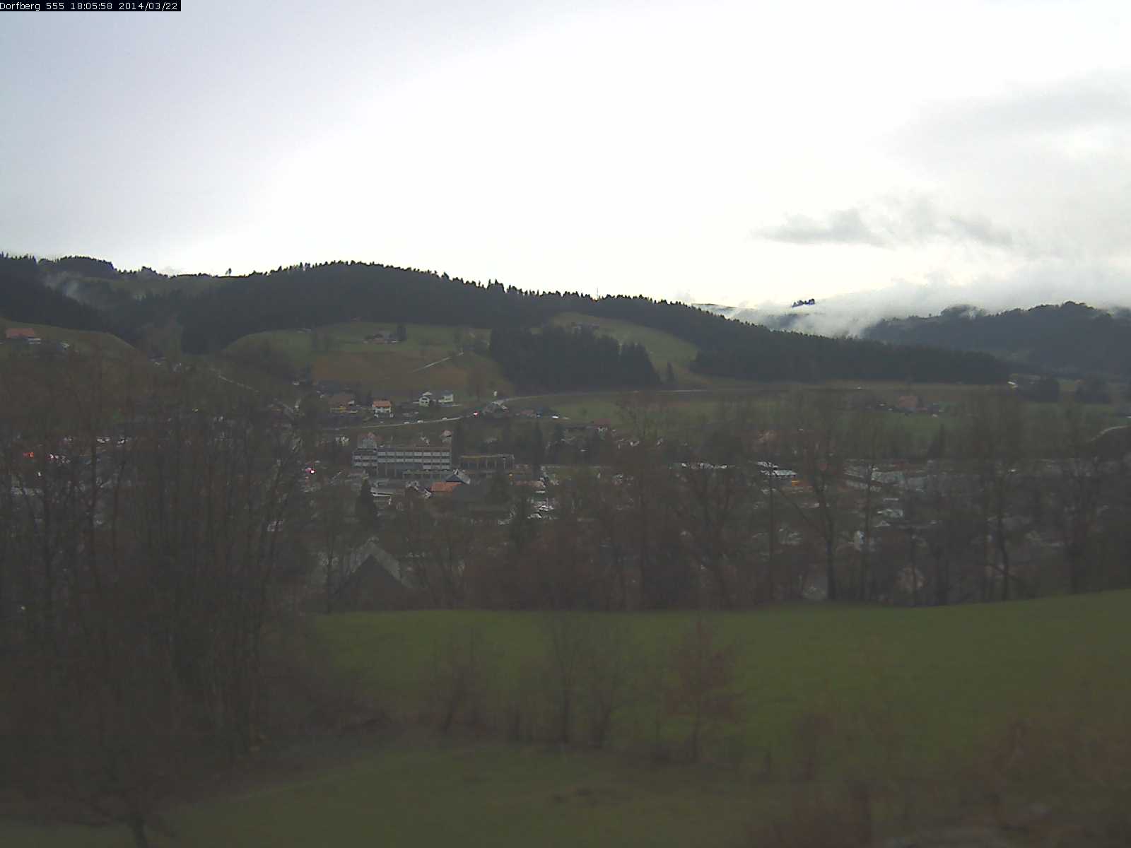Webcam-Bild: Aussicht vom Dorfberg in Langnau 20140322-180600