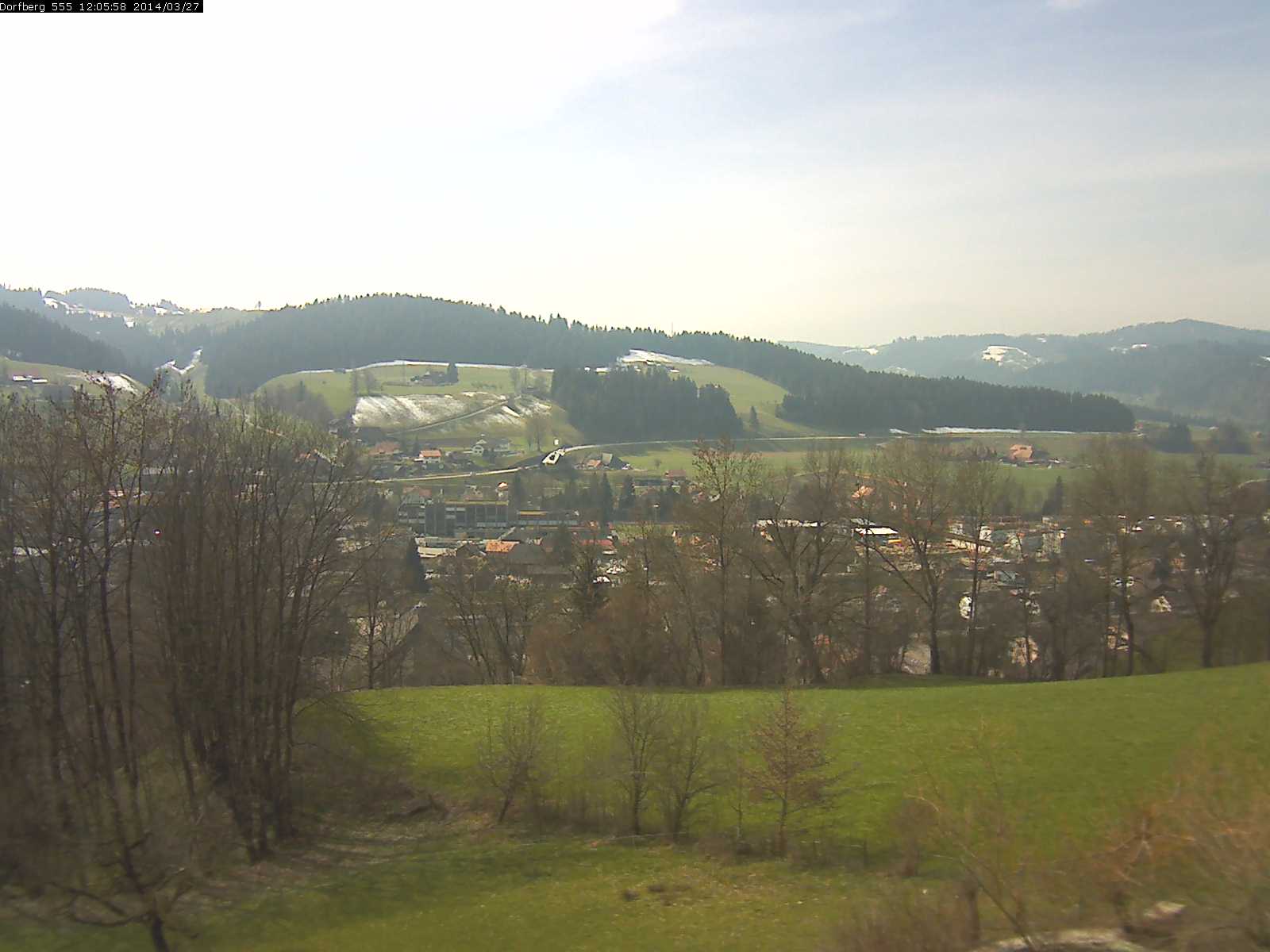 Webcam-Bild: Aussicht vom Dorfberg in Langnau 20140327-120600