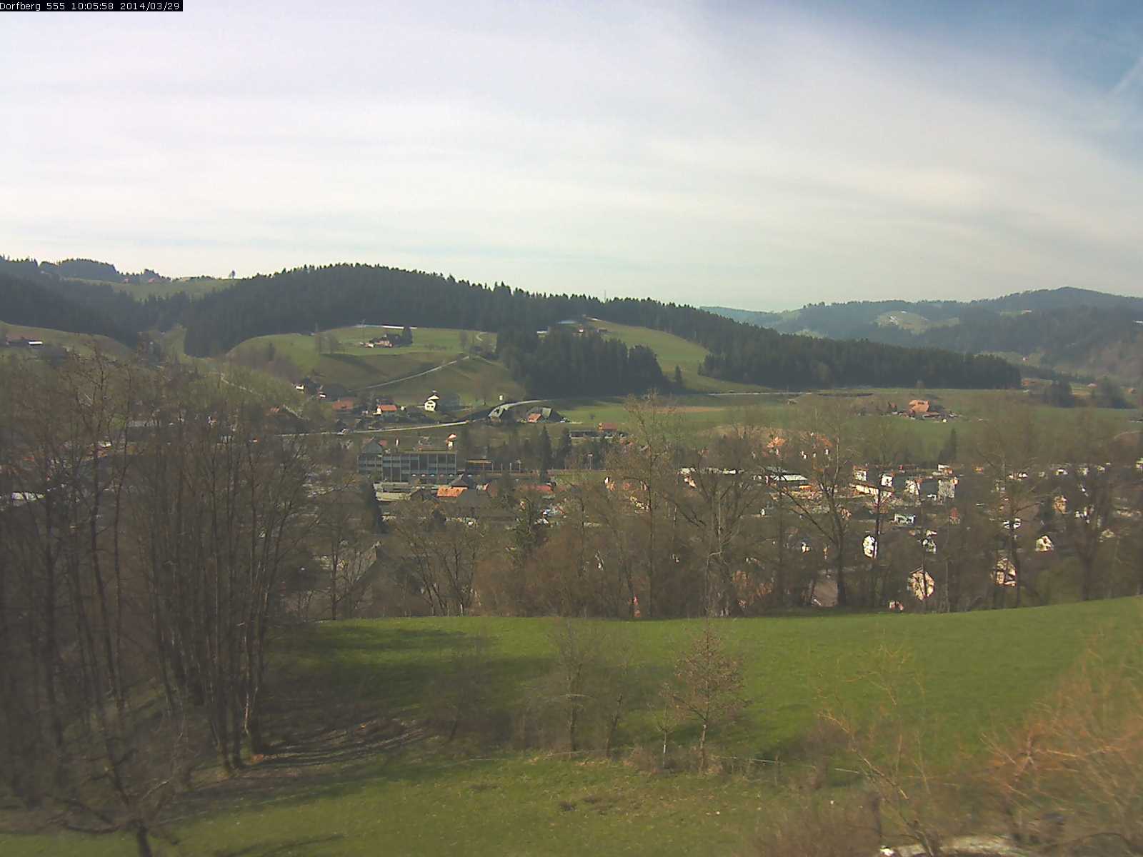 Webcam-Bild: Aussicht vom Dorfberg in Langnau 20140329-100600