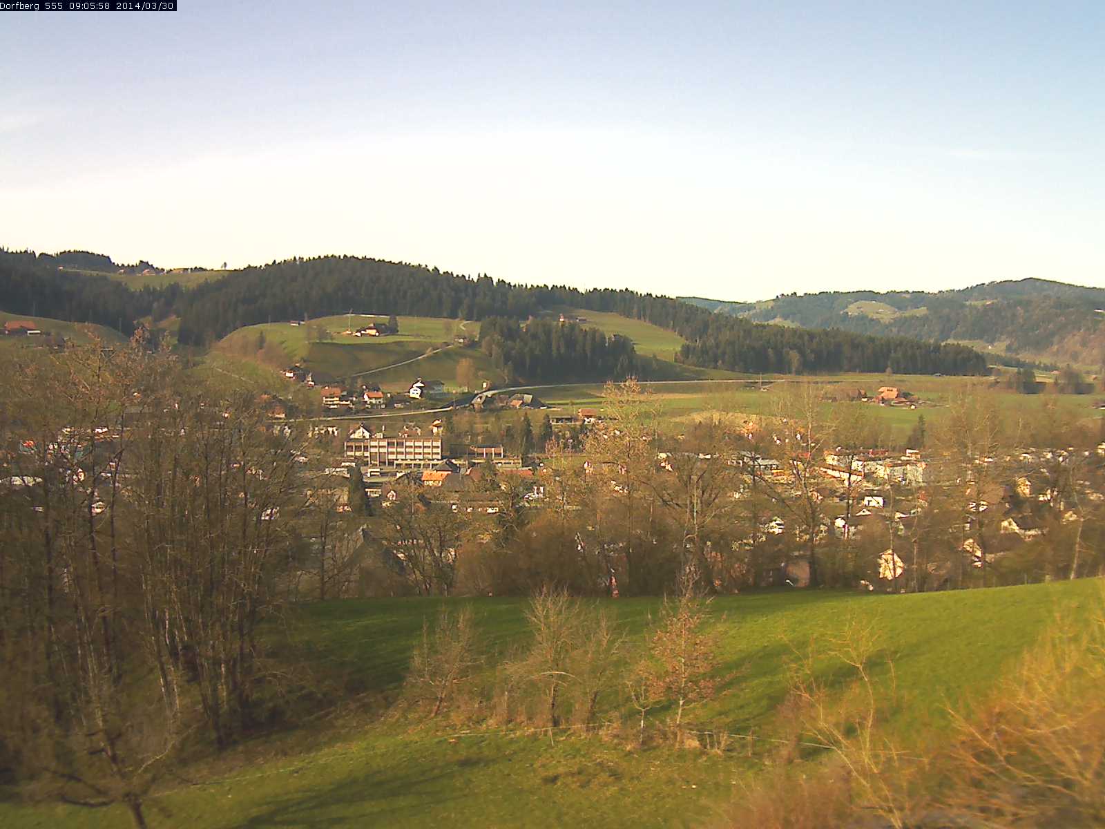 Webcam-Bild: Aussicht vom Dorfberg in Langnau 20140330-090600