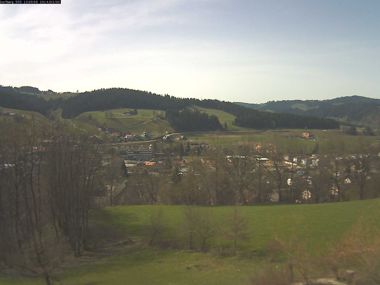 Webcam-Bild: Aussicht vom Dorfberg in Langnau 20140330-120600