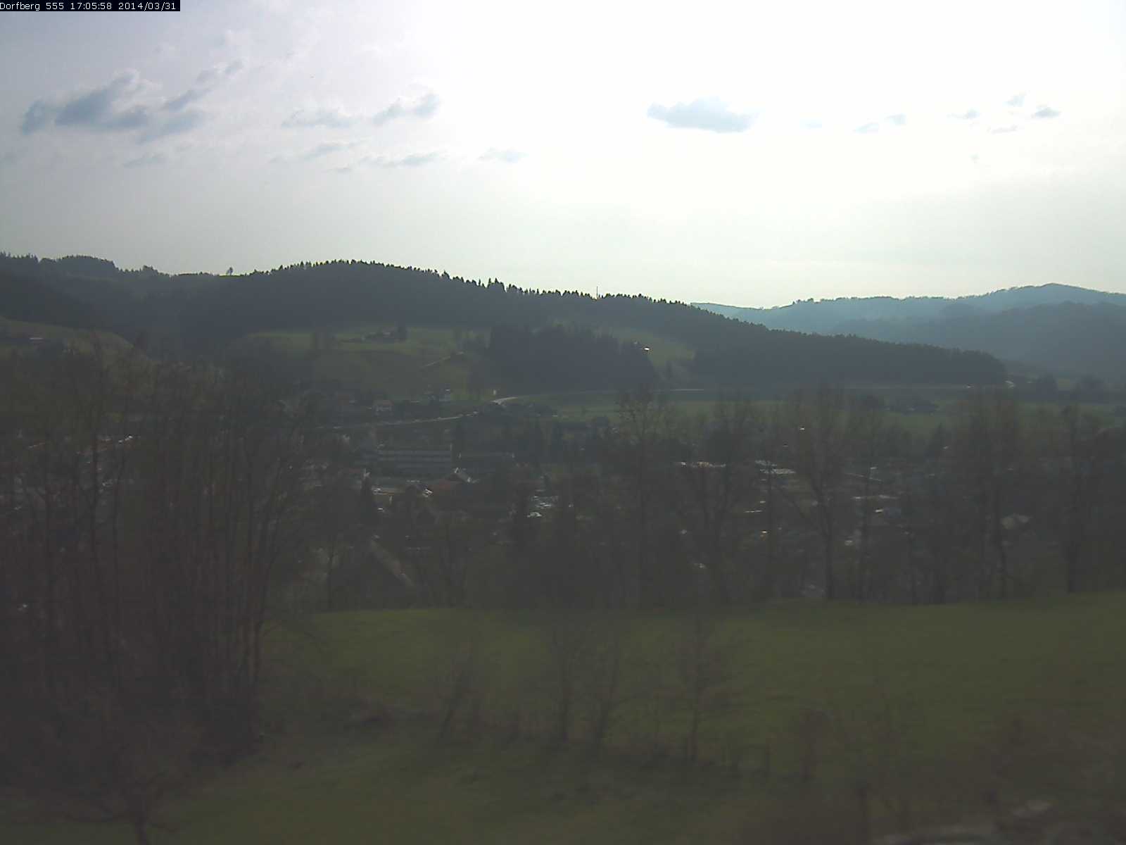 Webcam-Bild: Aussicht vom Dorfberg in Langnau 20140331-170600