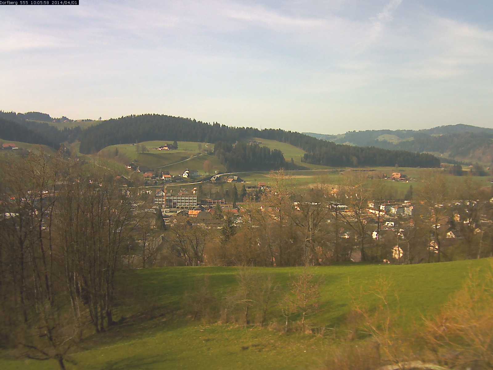 Webcam-Bild: Aussicht vom Dorfberg in Langnau 20140401-100600