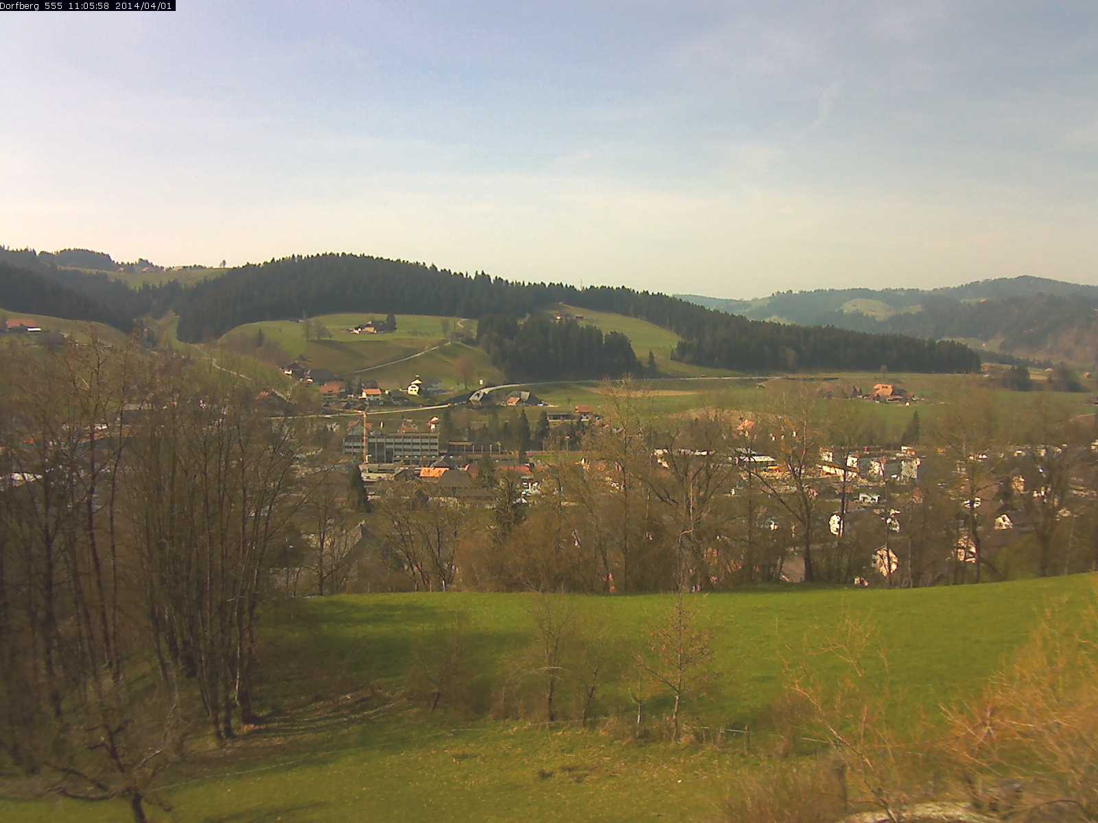 Webcam-Bild: Aussicht vom Dorfberg in Langnau 20140401-110600