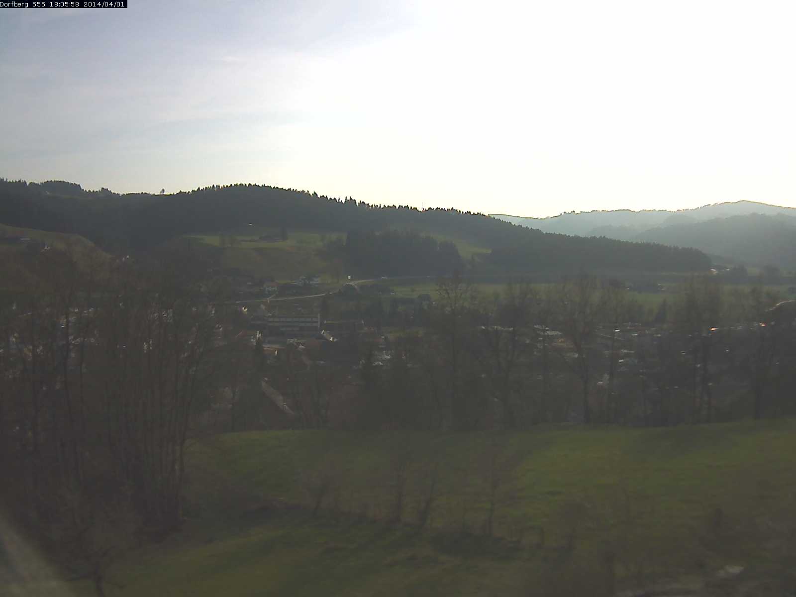 Webcam-Bild: Aussicht vom Dorfberg in Langnau 20140401-180600