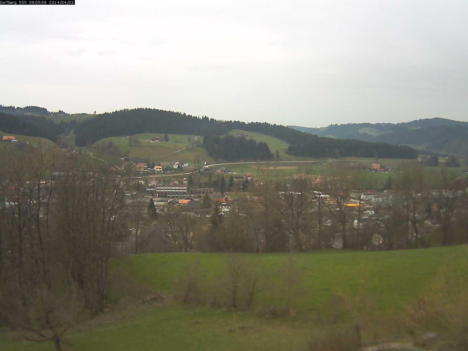 Webcam-Bild: Aussicht vom Dorfberg in Langnau 20140403-090600