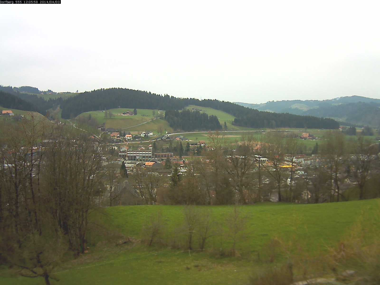 Webcam-Bild: Aussicht vom Dorfberg in Langnau 20140403-120600