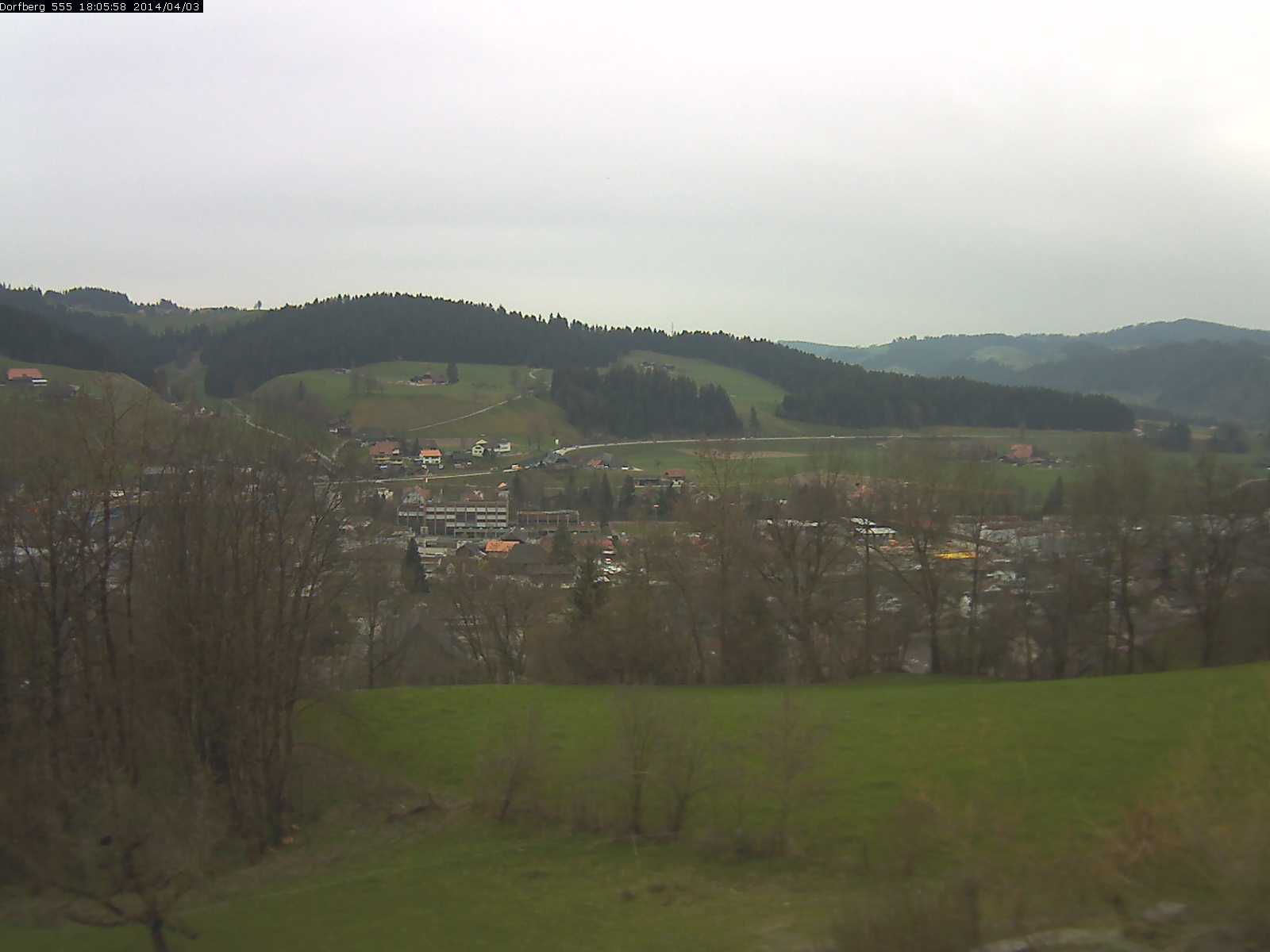 Webcam-Bild: Aussicht vom Dorfberg in Langnau 20140403-180600
