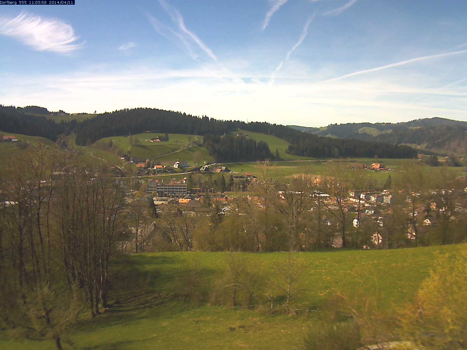 Webcam-Bild: Aussicht vom Dorfberg in Langnau 20140411-110600