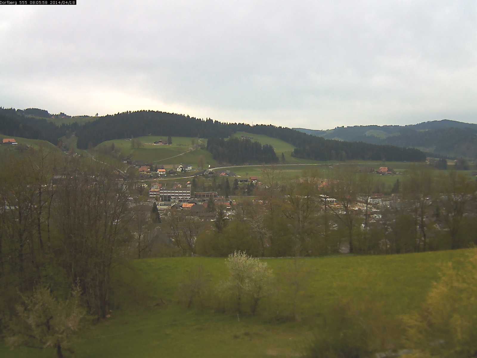 Webcam-Bild: Aussicht vom Dorfberg in Langnau 20140418-080600