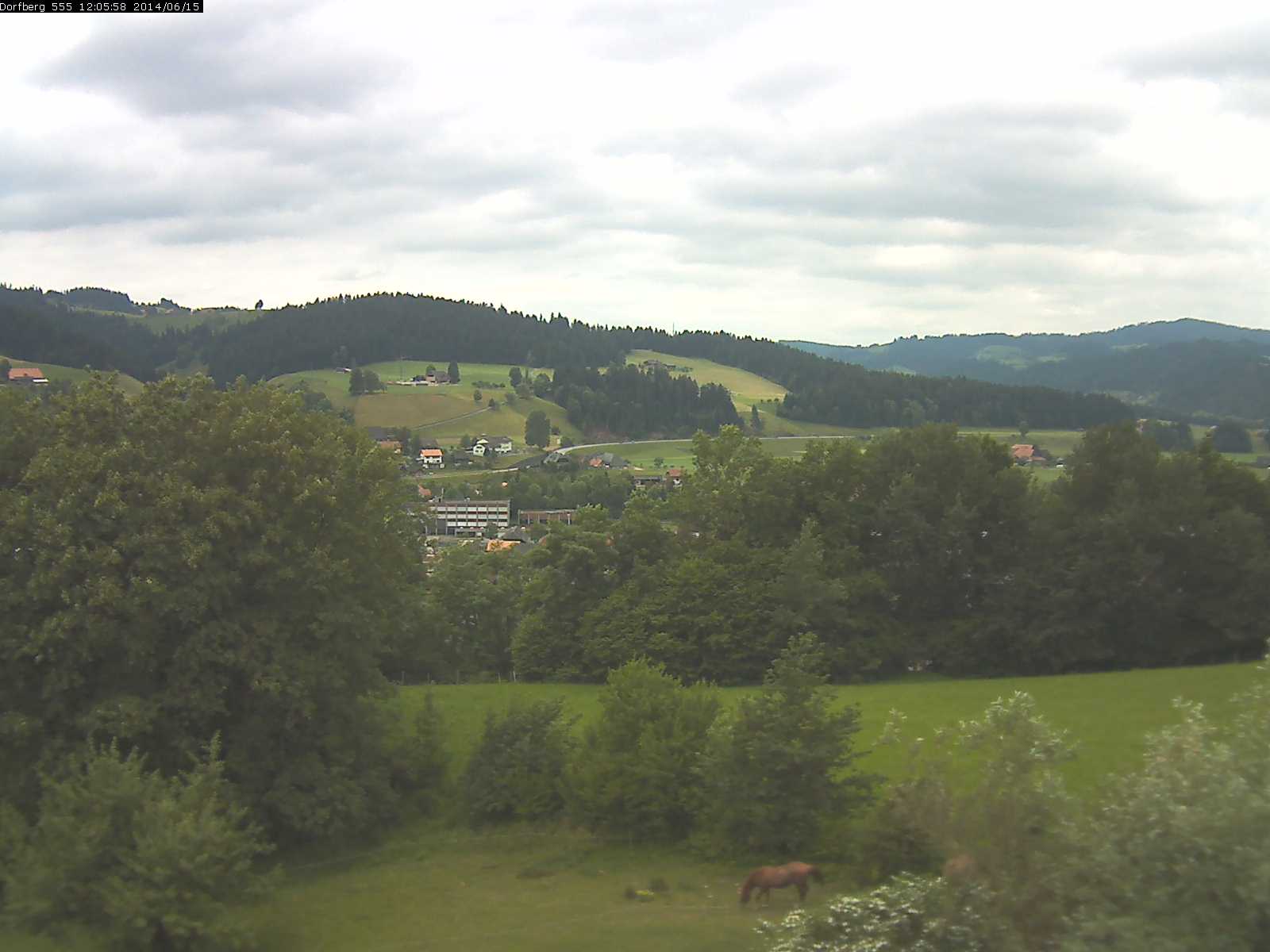 Webcam-Bild: Aussicht vom Dorfberg in Langnau 20140615-120600