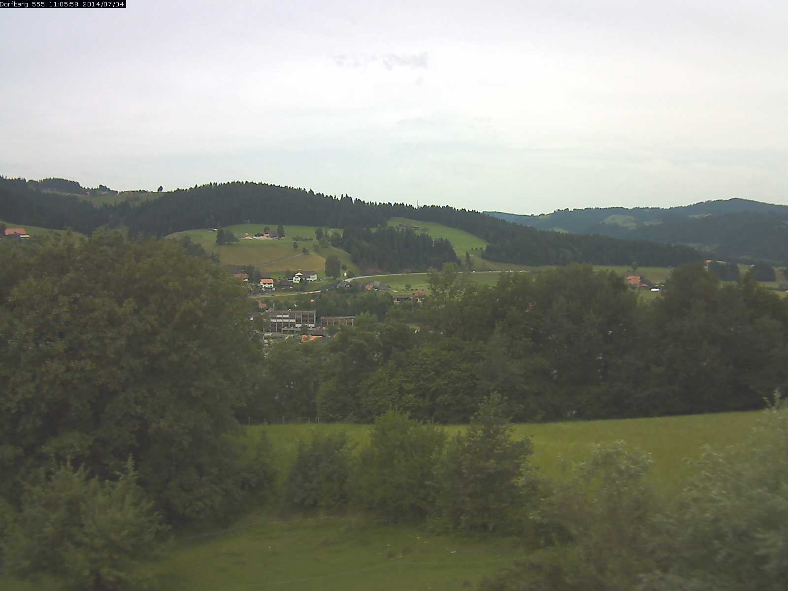 Webcam-Bild: Aussicht vom Dorfberg in Langnau 20140704-110600