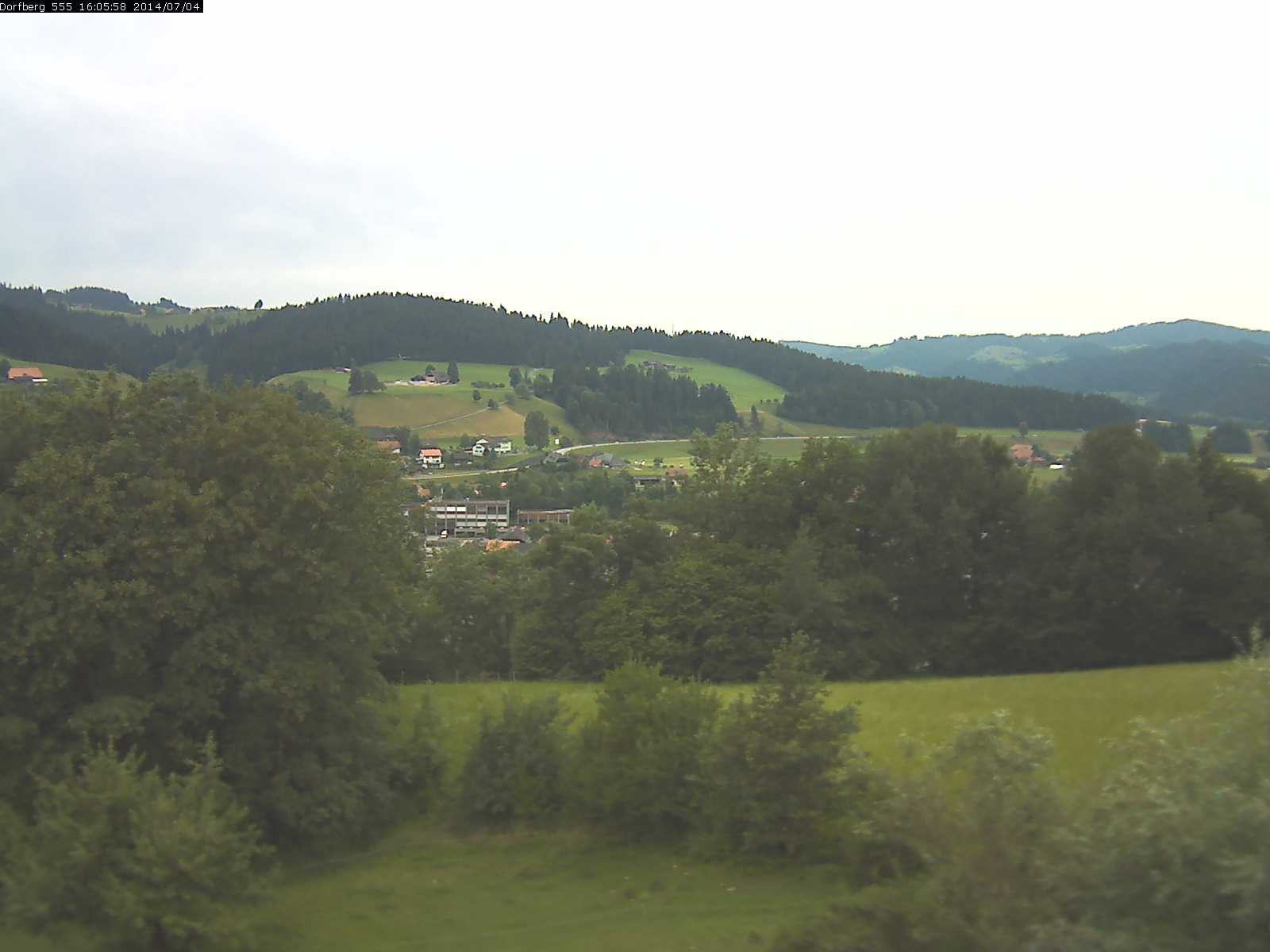 Webcam-Bild: Aussicht vom Dorfberg in Langnau 20140704-160600