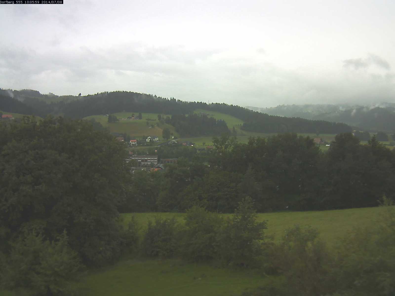 Webcam-Bild: Aussicht vom Dorfberg in Langnau 20140708-100600