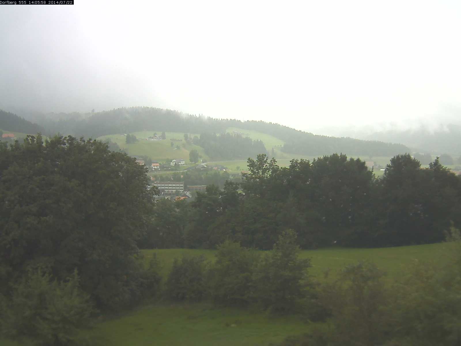 Webcam-Bild: Aussicht vom Dorfberg in Langnau 20140722-140600