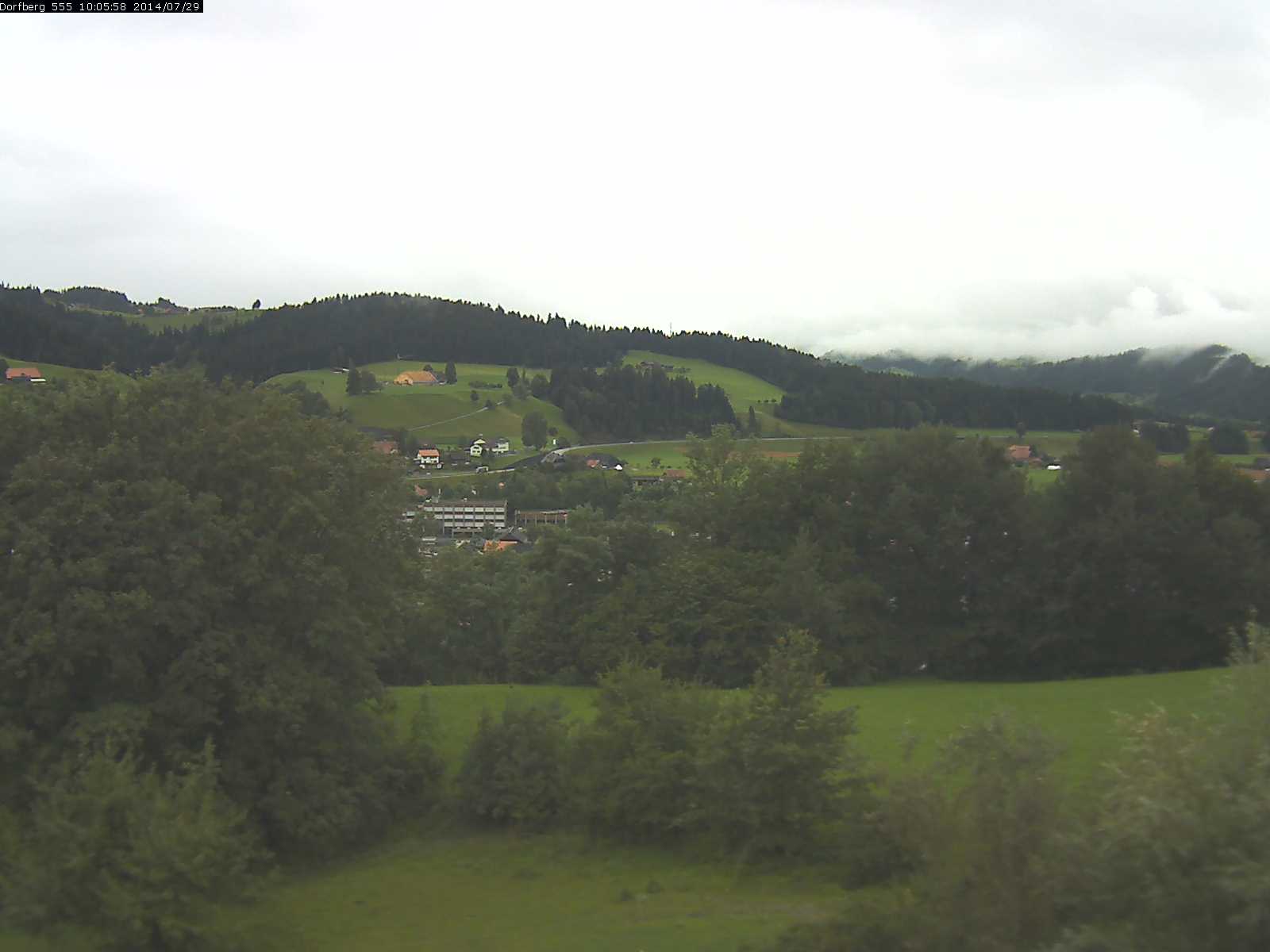 Webcam-Bild: Aussicht vom Dorfberg in Langnau 20140729-100600