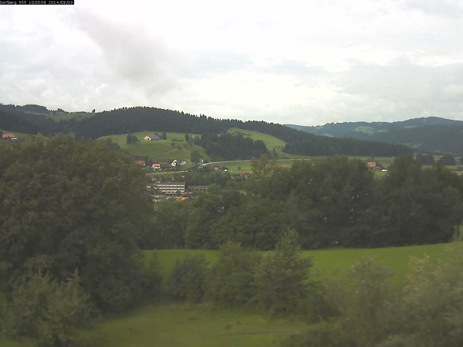 Webcam-Bild: Aussicht vom Dorfberg in Langnau 20140803-100600