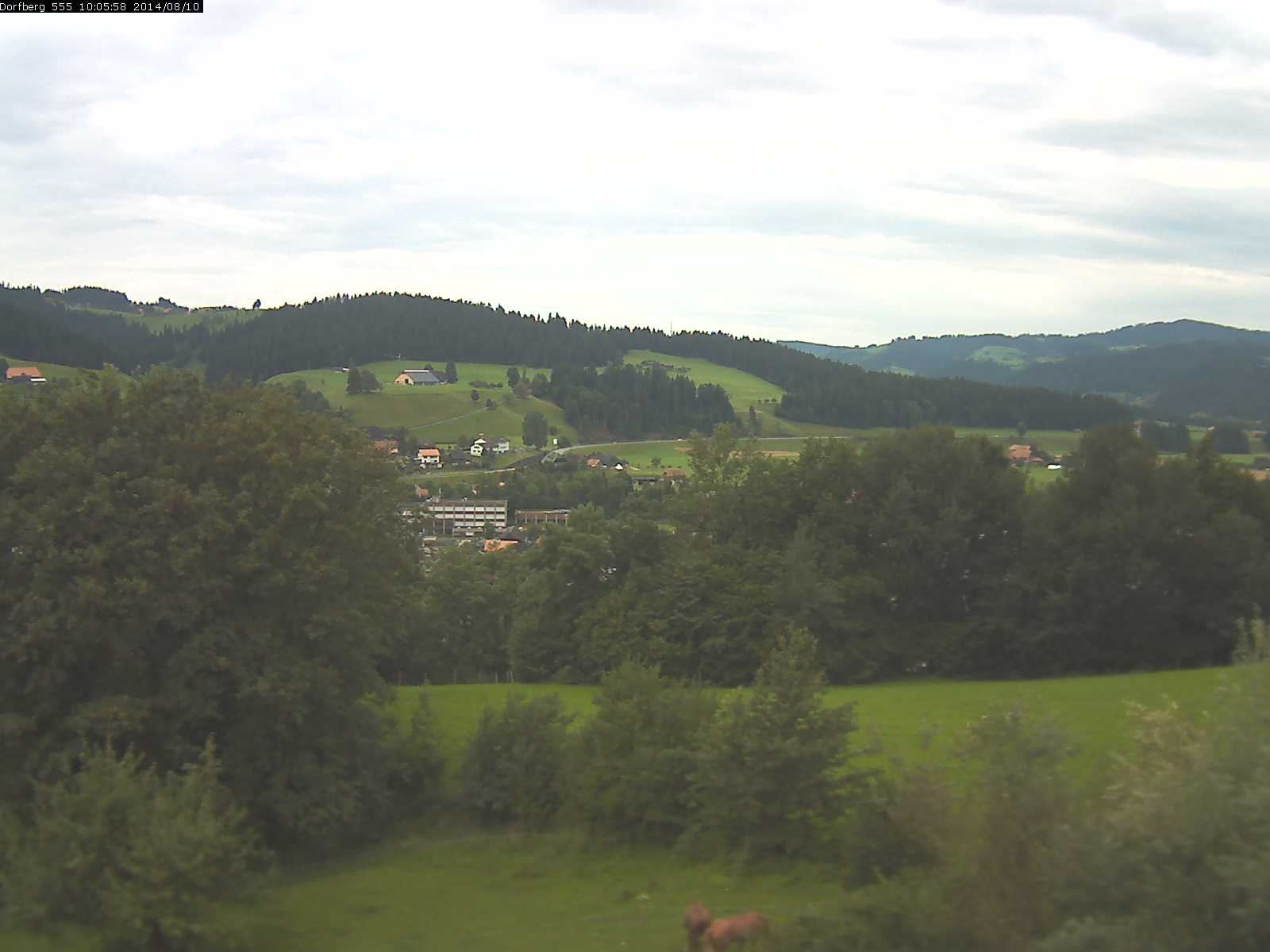 Webcam-Bild: Aussicht vom Dorfberg in Langnau 20140810-100600