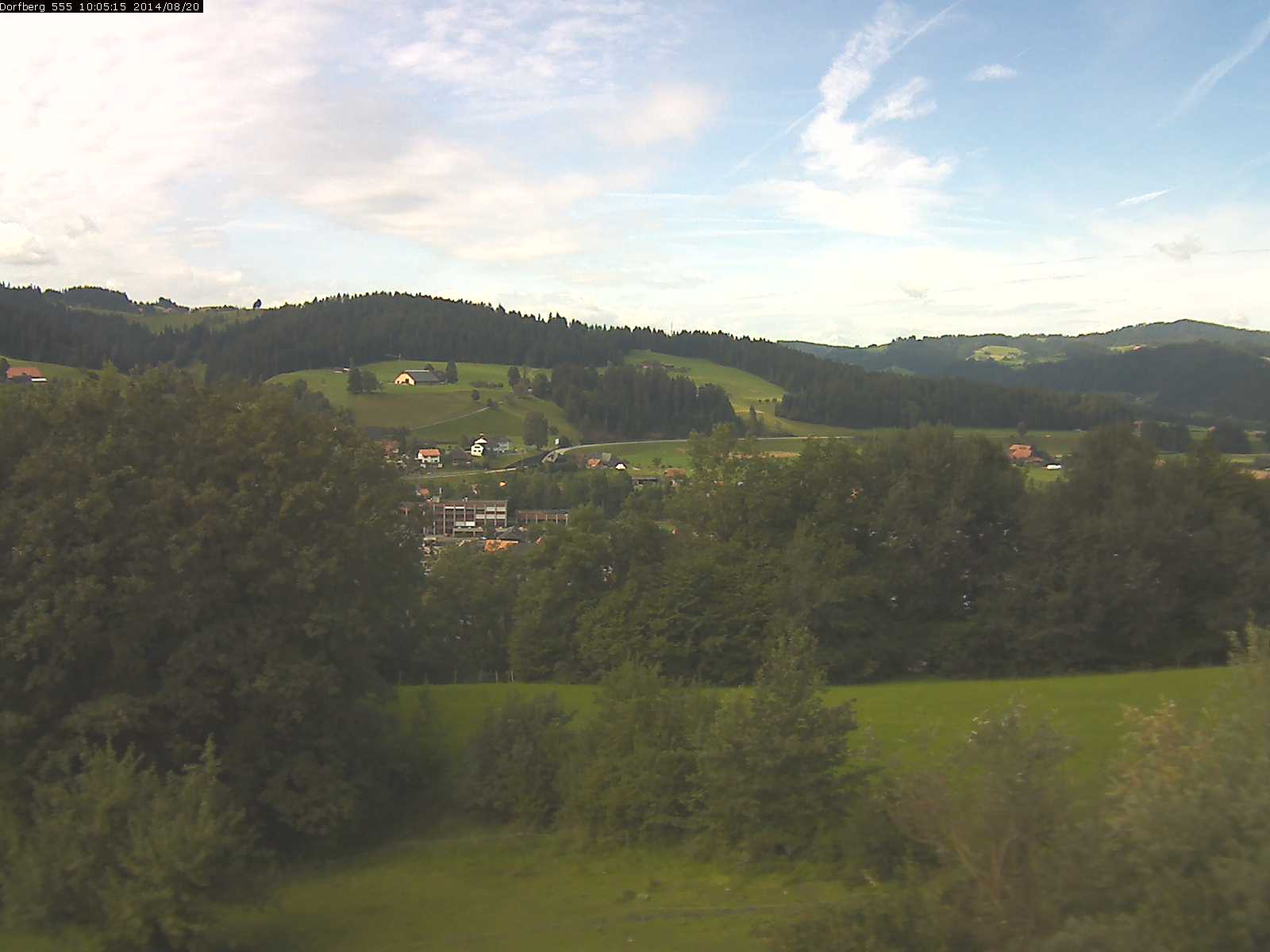 Webcam-Bild: Aussicht vom Dorfberg in Langnau 20140820-100600