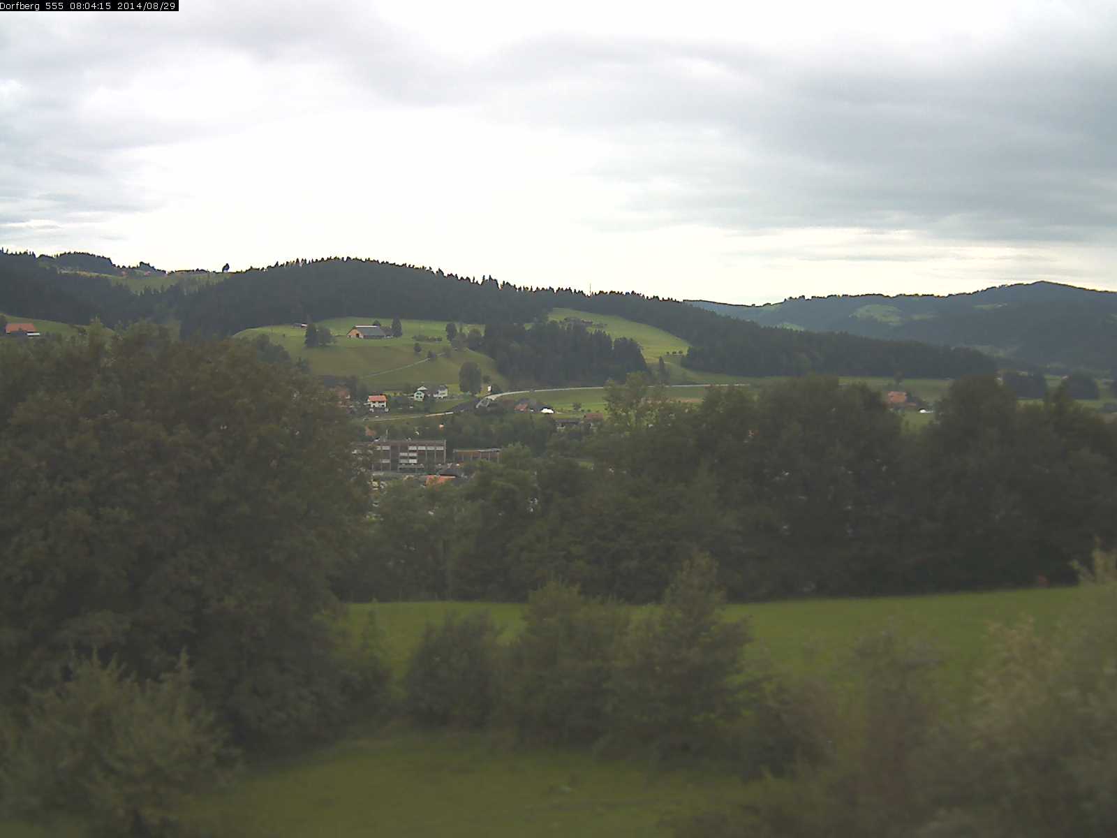 Webcam-Bild: Aussicht vom Dorfberg in Langnau 20140829-080600